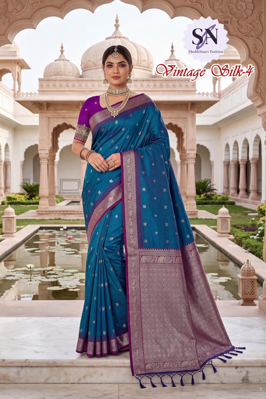 Diya sarees - Gadwal semi silk saree