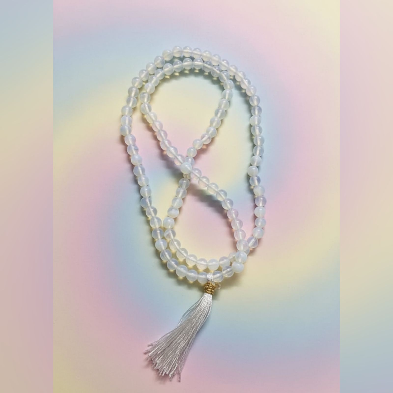 Evaarah - Energised🌈 Opal Mala – Infinity of Light & Calm