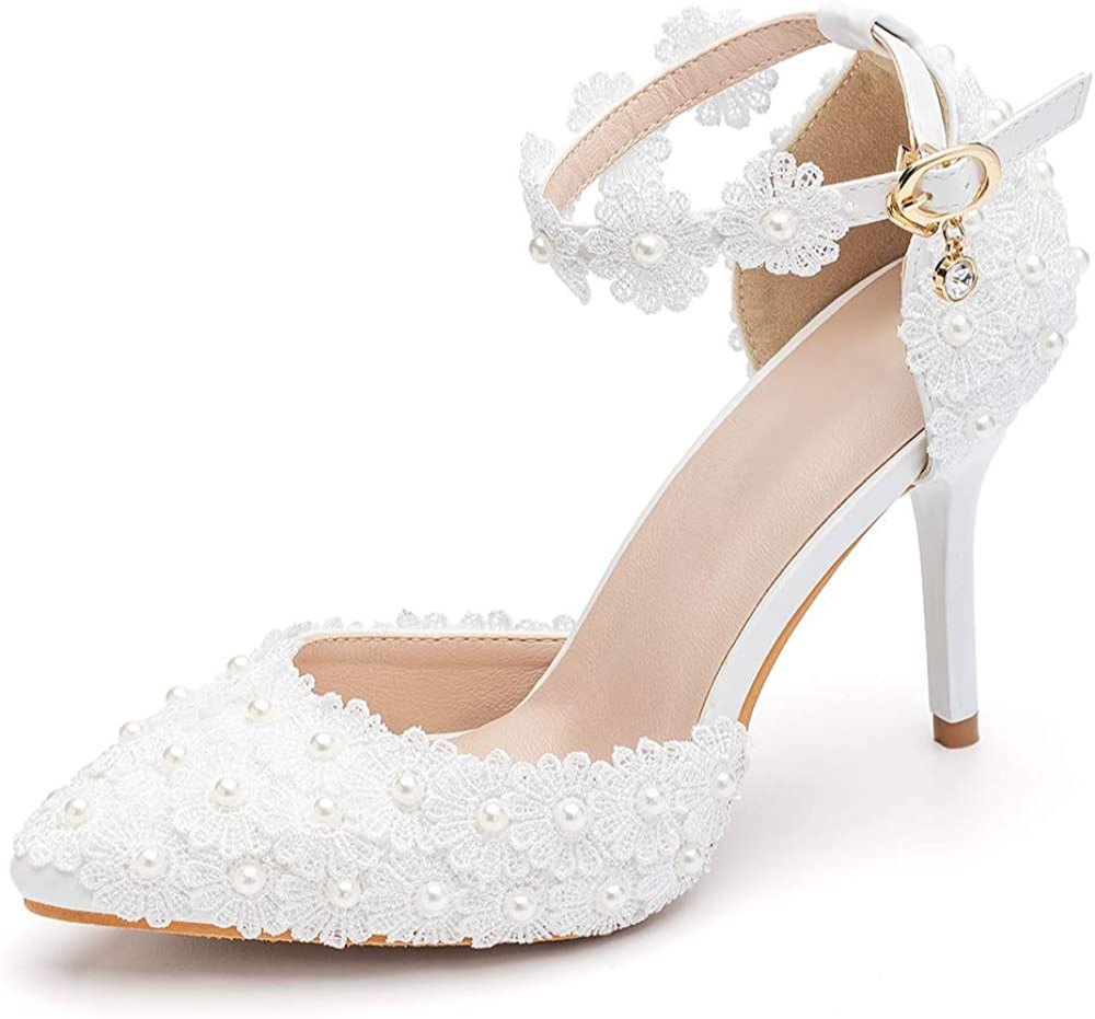 Footwear Store - Pearl Decoration Heels