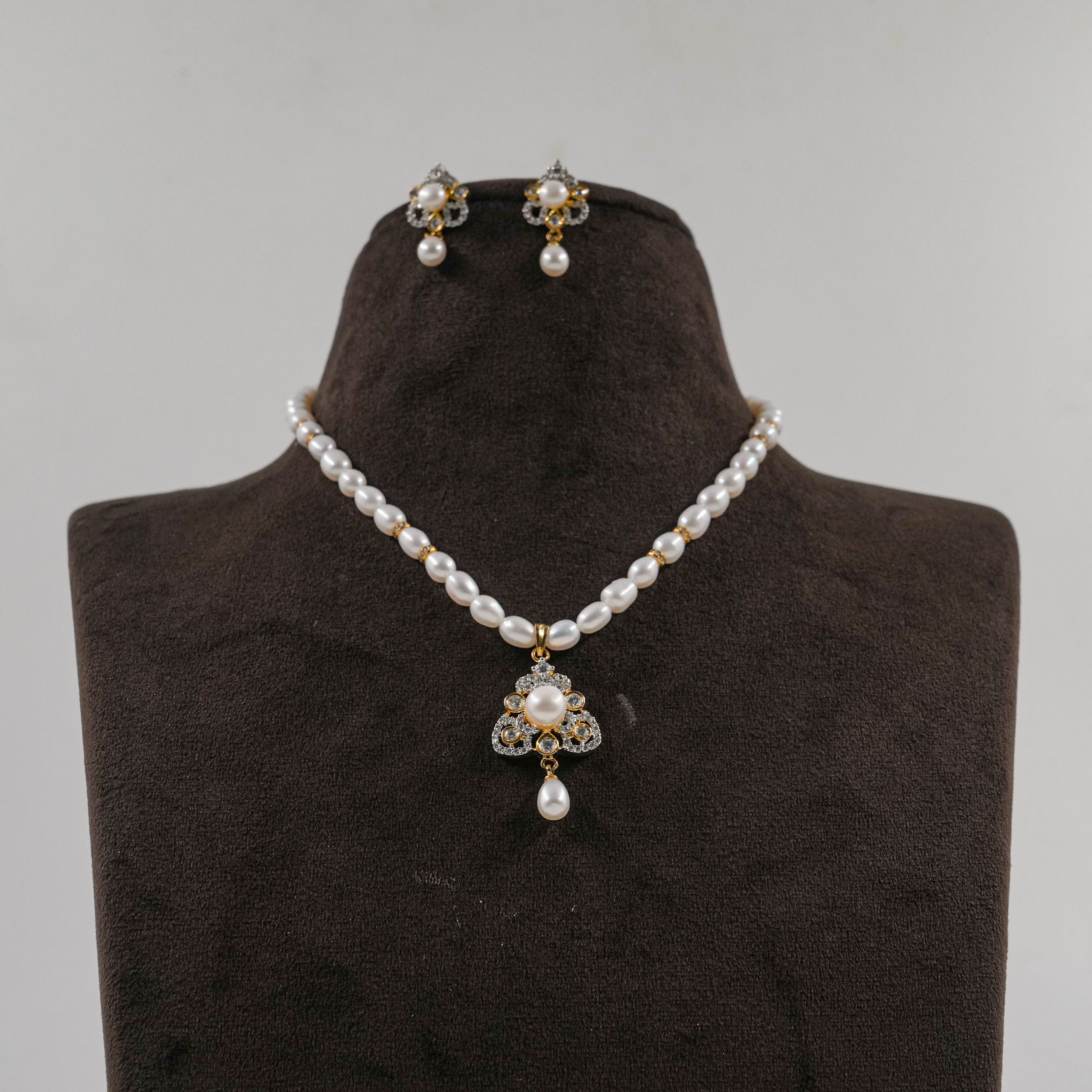 The Pearl Atelier by Kabra Pearls - Pearl Necklace set