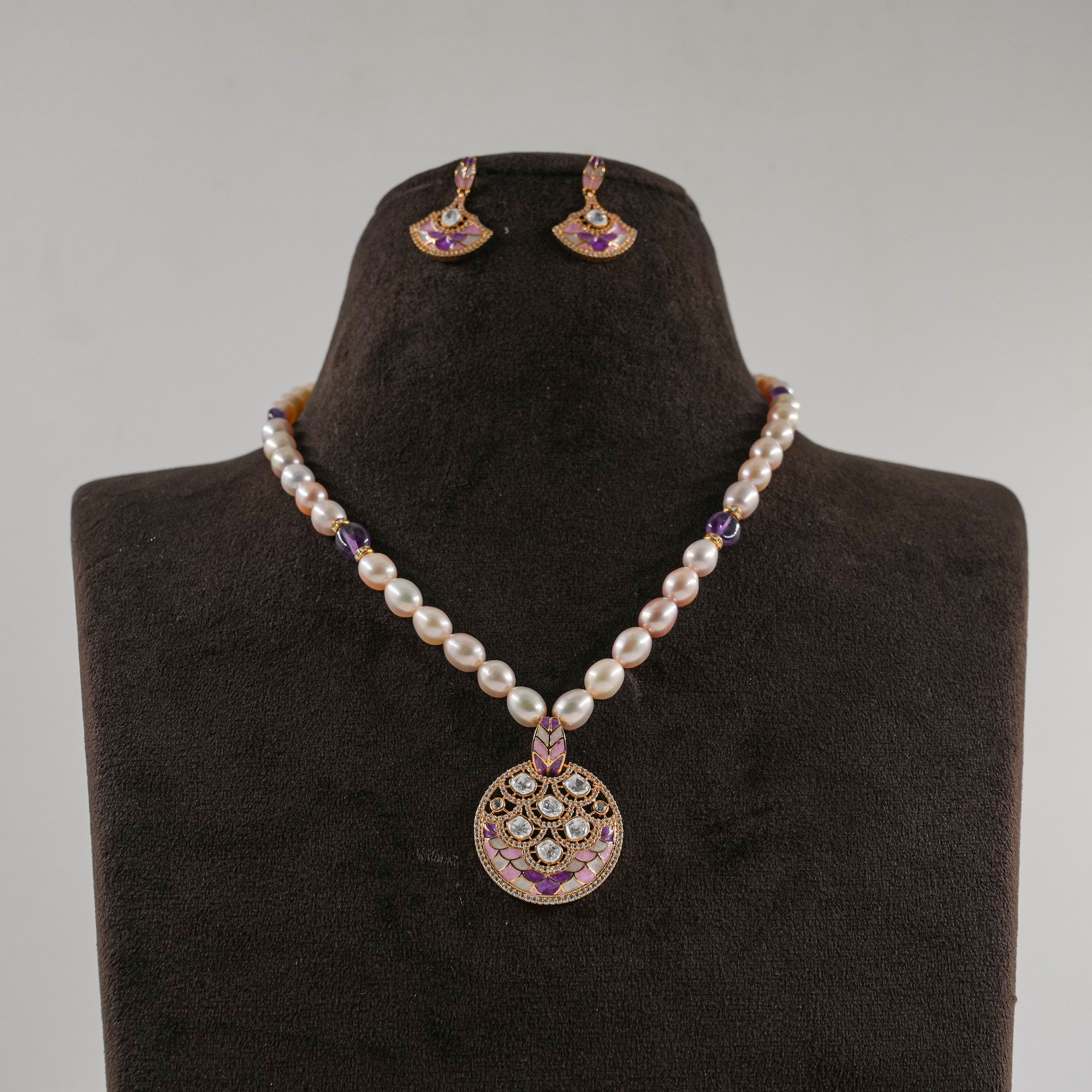 The Pearl Atelier by Kabra Pearls - Pearl Necklace set