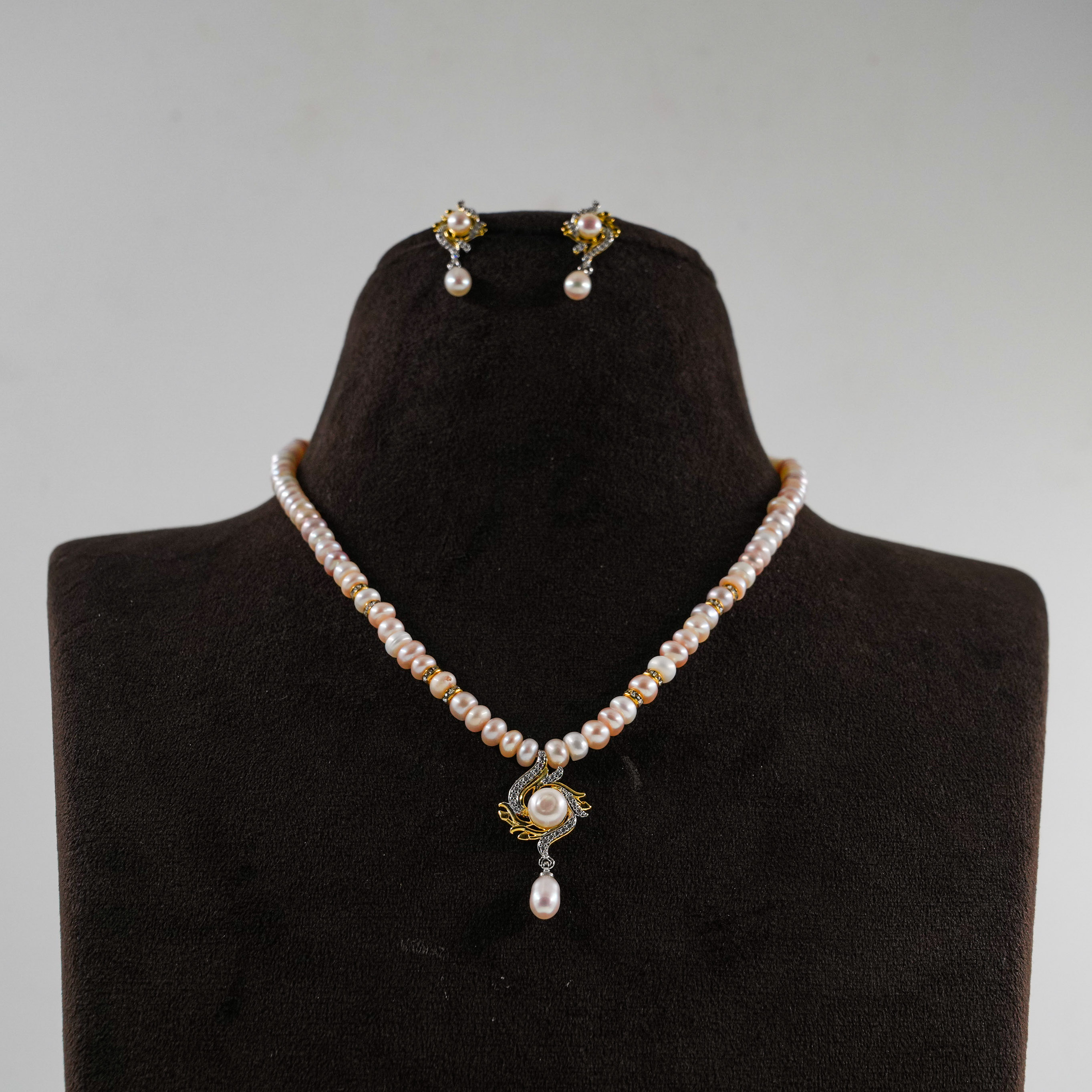 The Pearl Atelier by Kabra Pearls - Pearl Necklace set