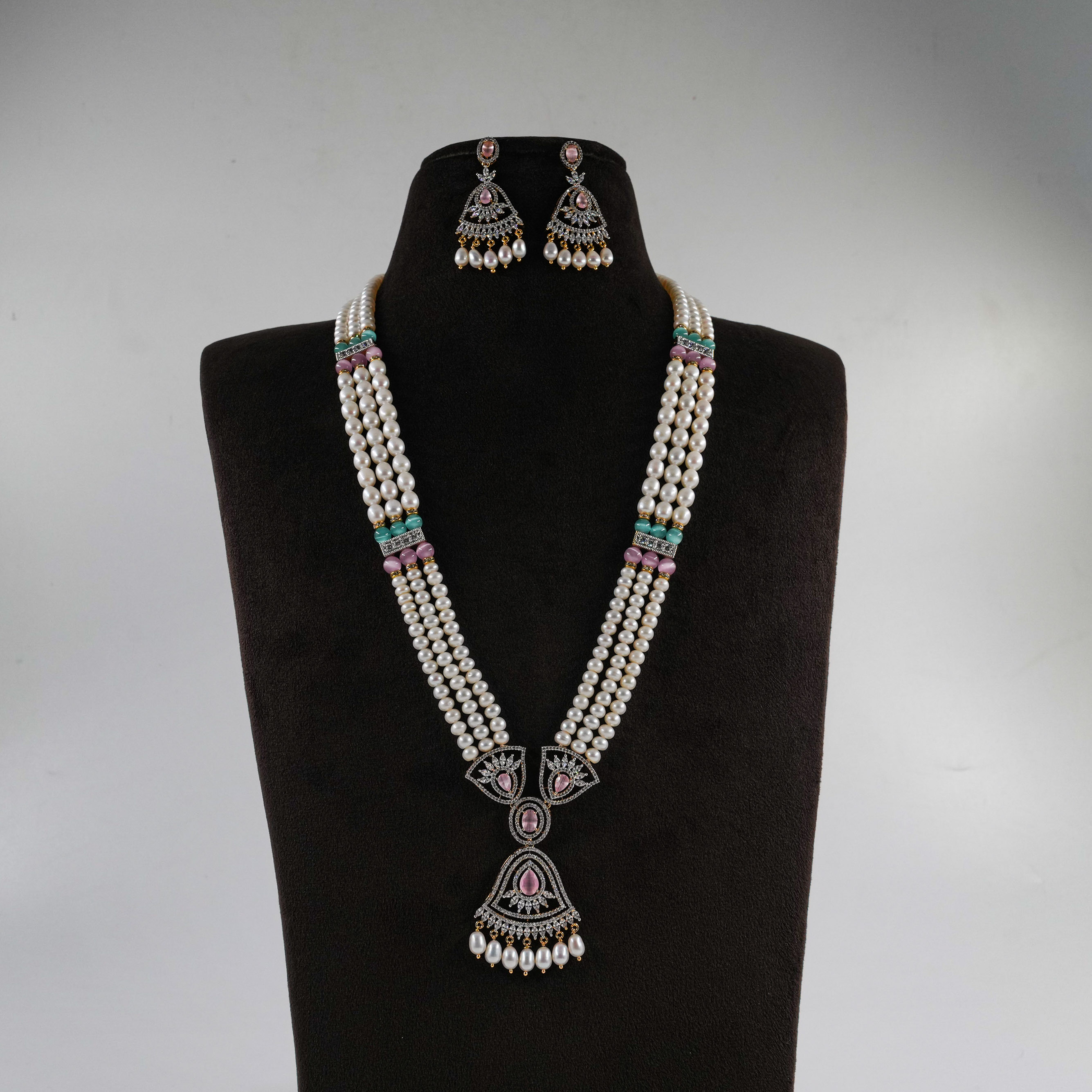 The Pearl Atelier by Kabra Pearls - Pearl Necklace set