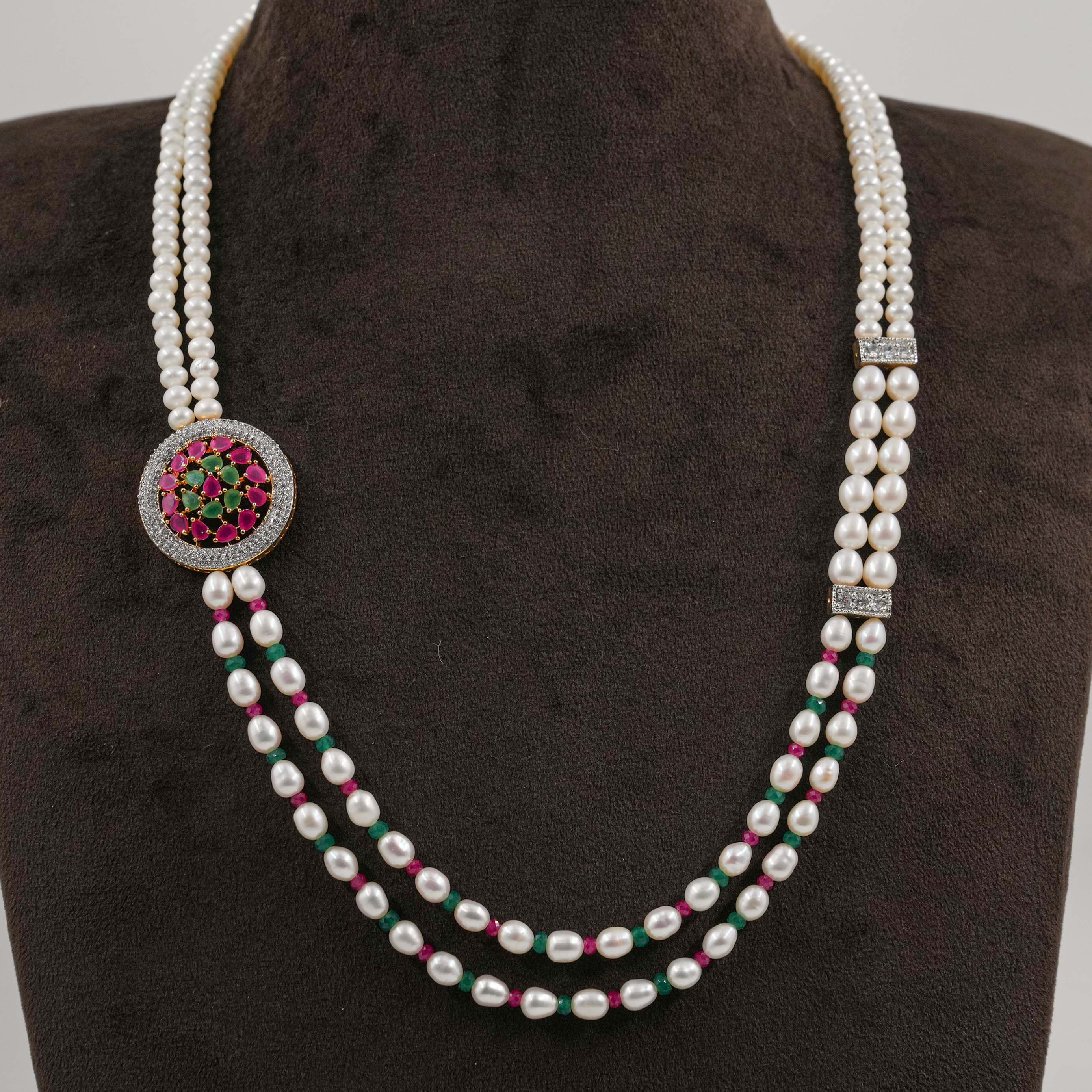 The Pearl Atelier by Kabra Pearls - Pearl Necklace set