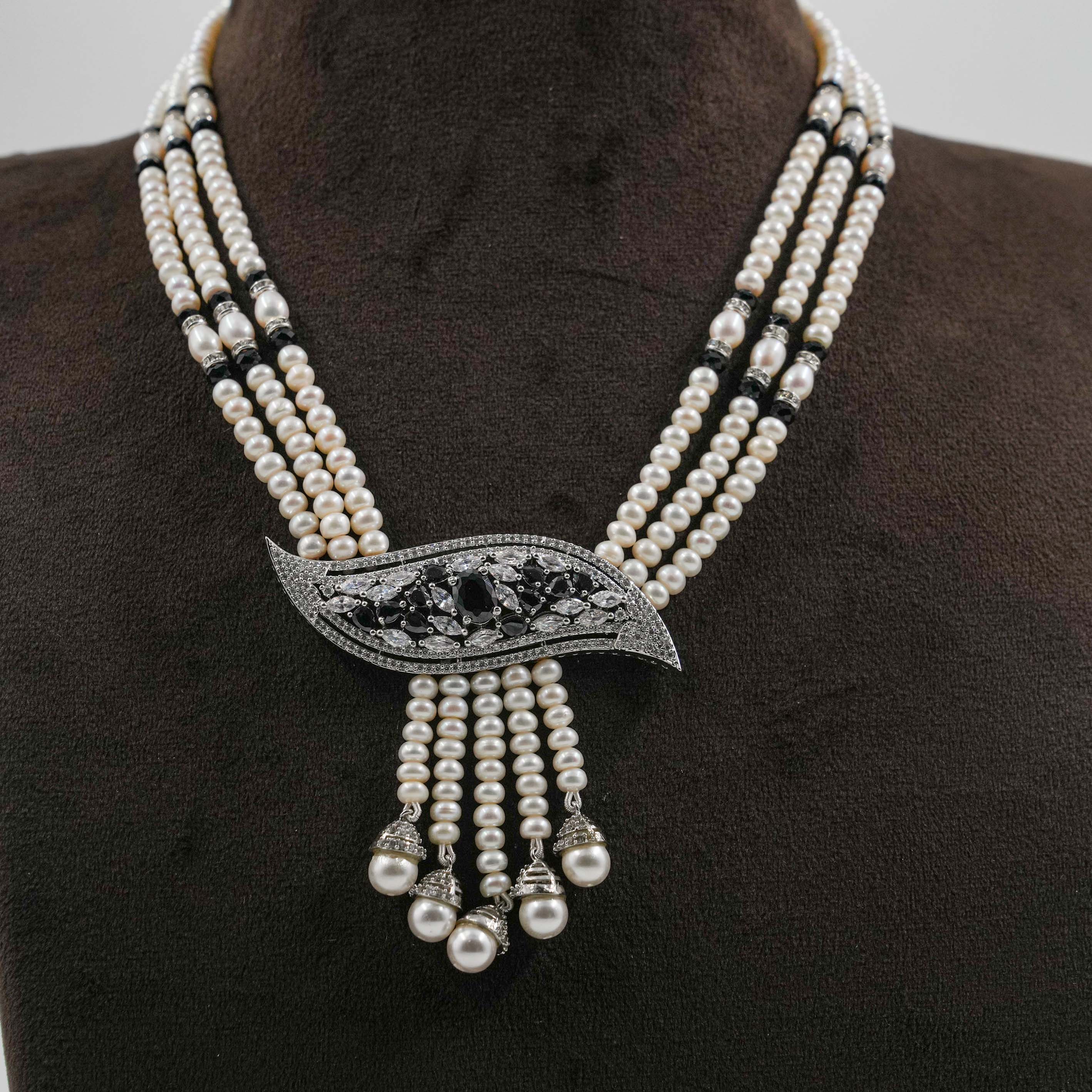 The Pearl Atelier by Kabra Pearls - Pearl Necklace set