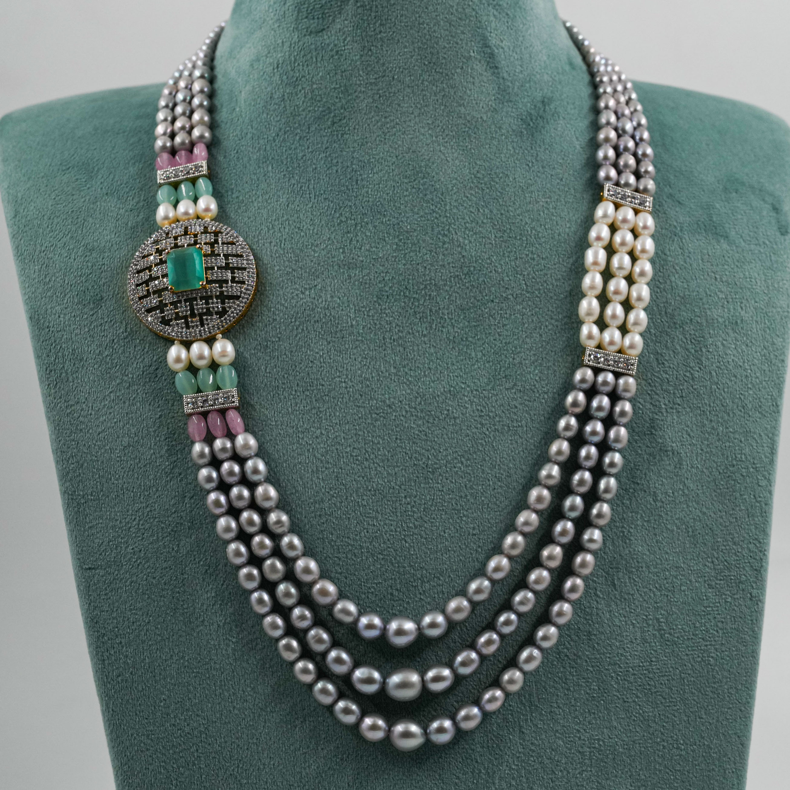 The Pearl Atelier by Kabra Pearls - Pearl Necklace set