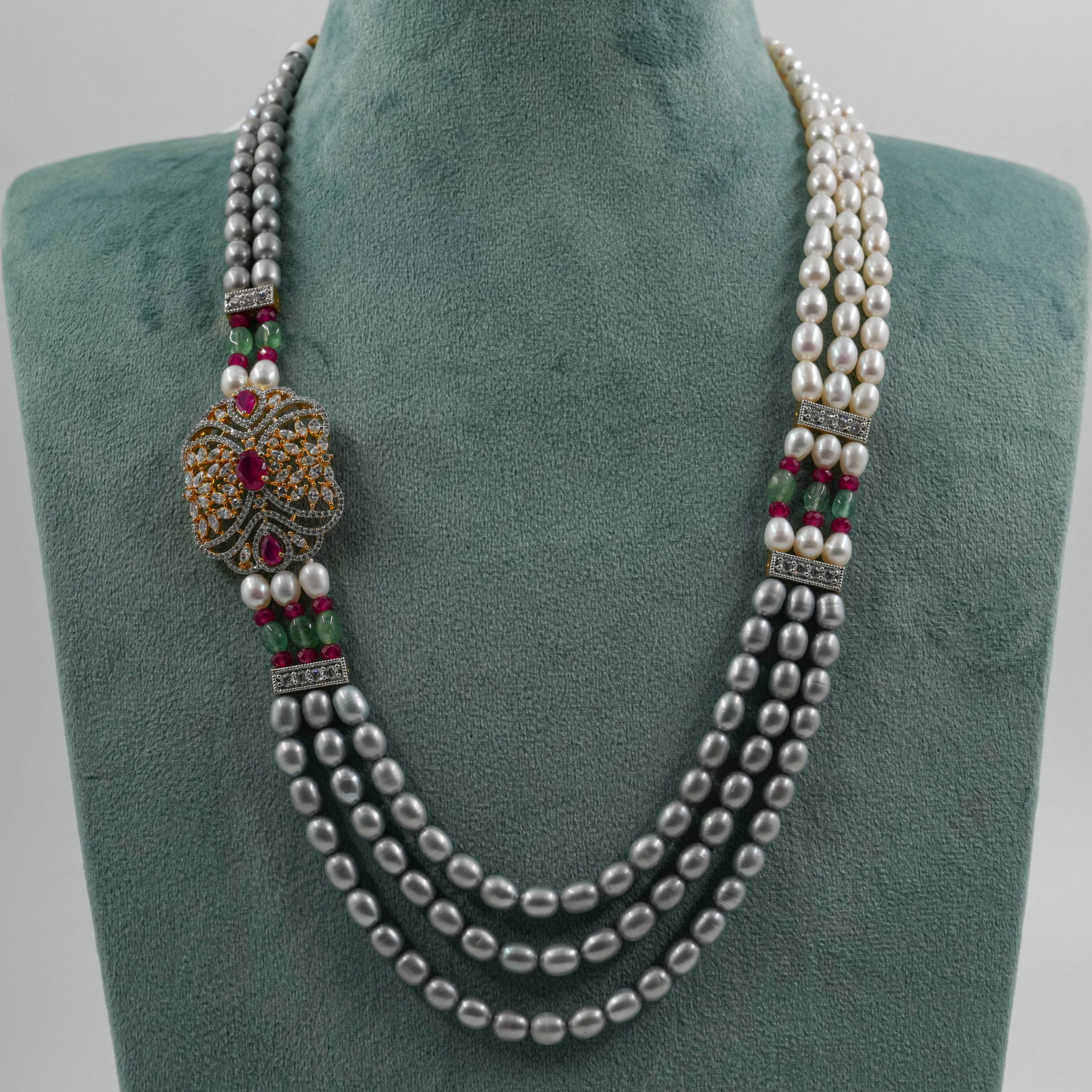 The Pearl Atelier by Kabra Pearls - Pearl Necklace set