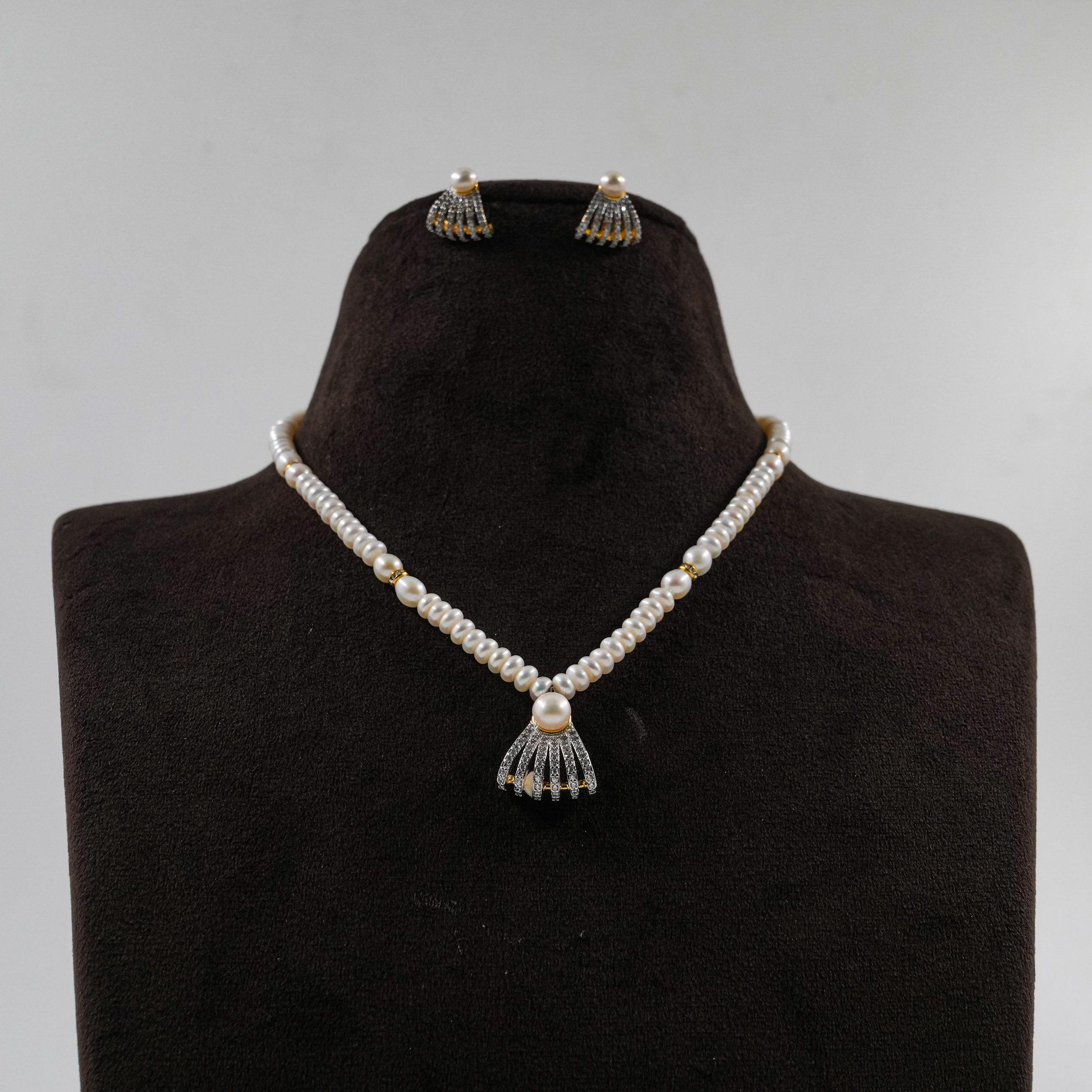 The Pearl Atelier by Kabra Pearls - Pearl Necklace set