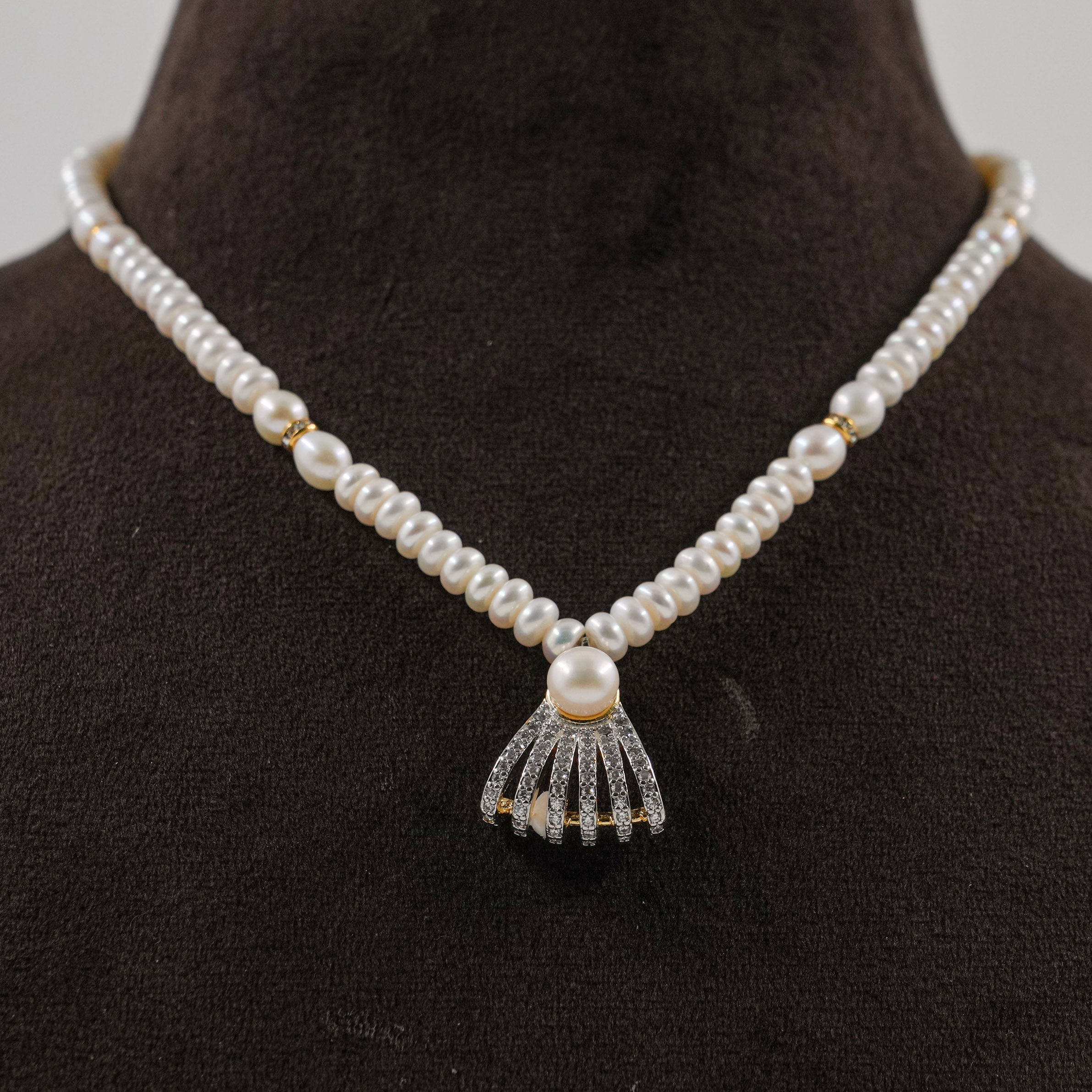 Order Pearl Necklace set online in Hyderabad