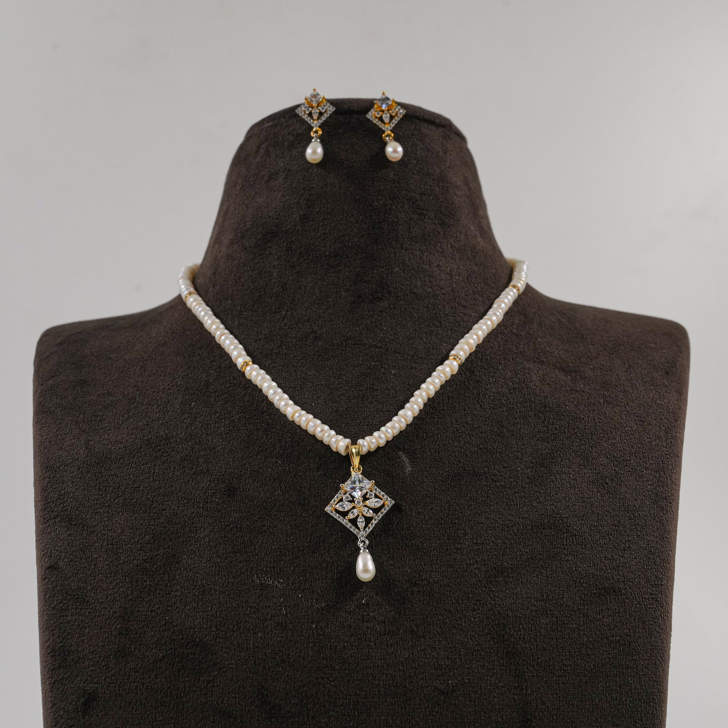 The Pearl Atelier by Kabra Pearls - Pearl Necklace set