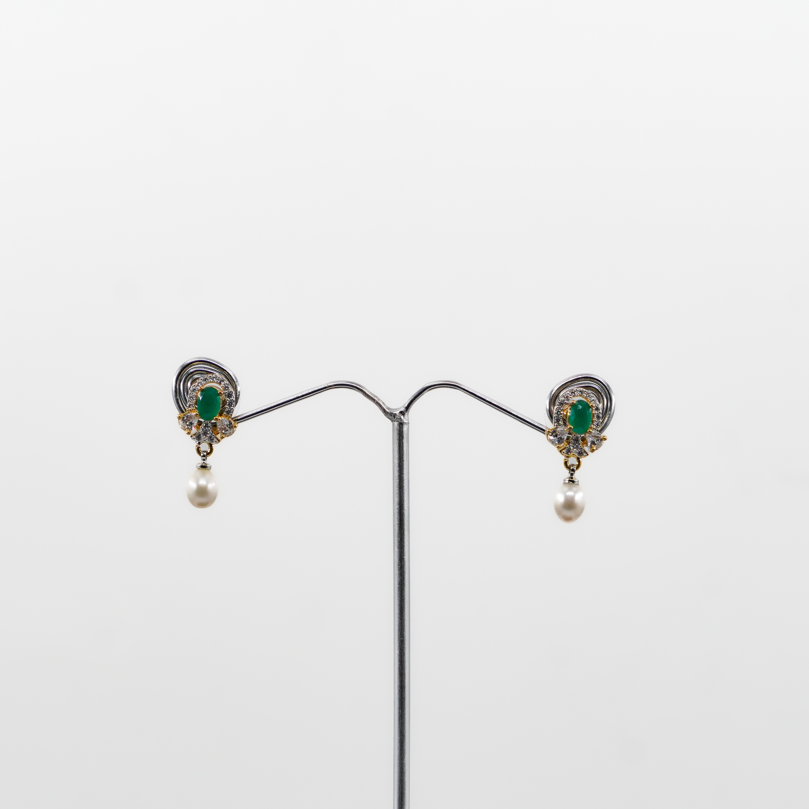 Pearl Emerald Necklace