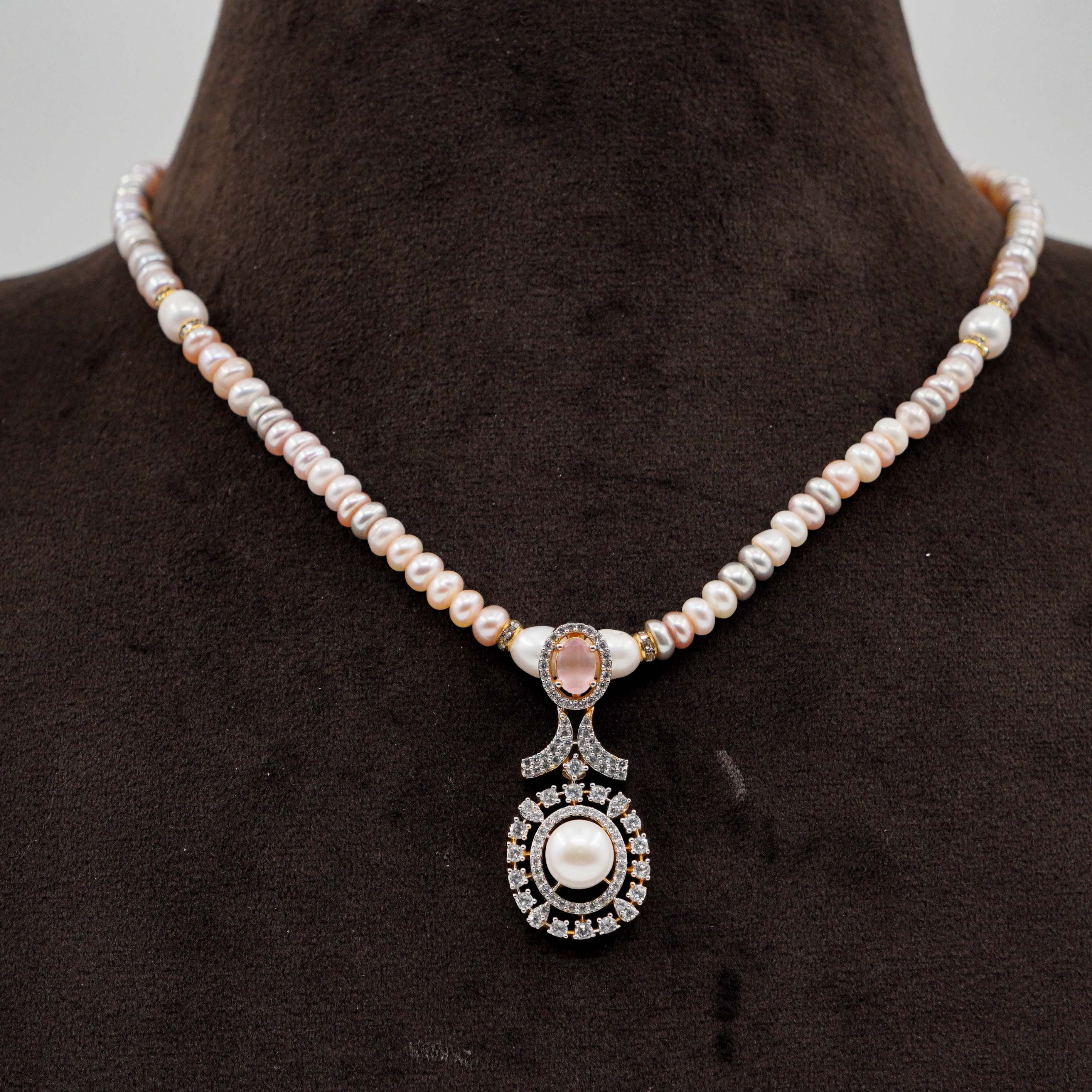 Pearl Necklace Set