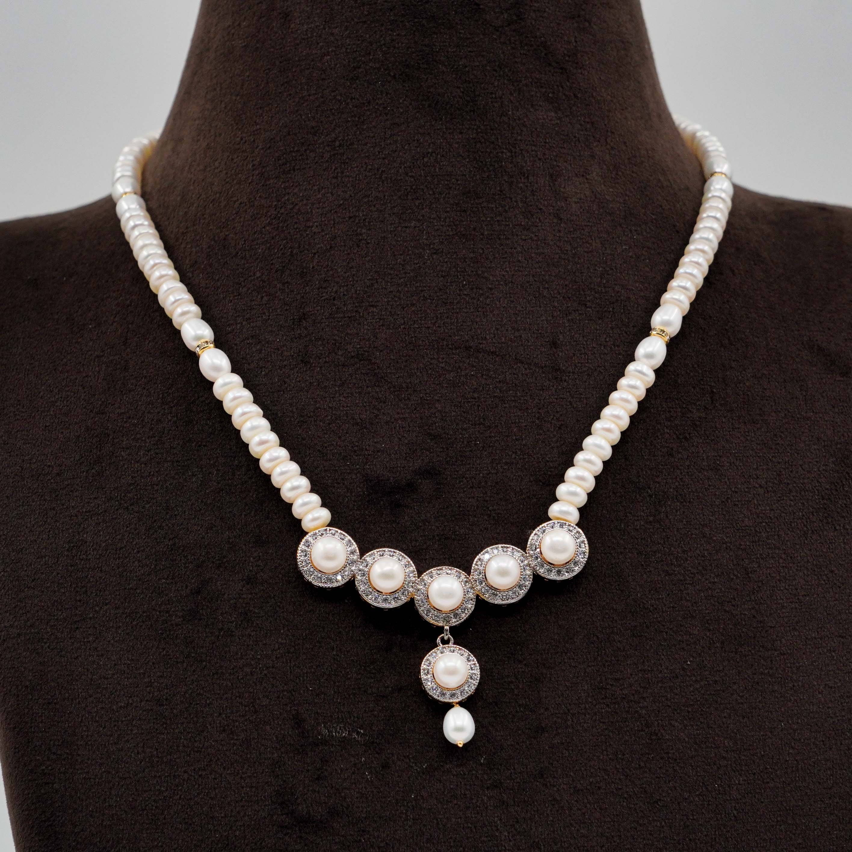 Pearl Necklace Set