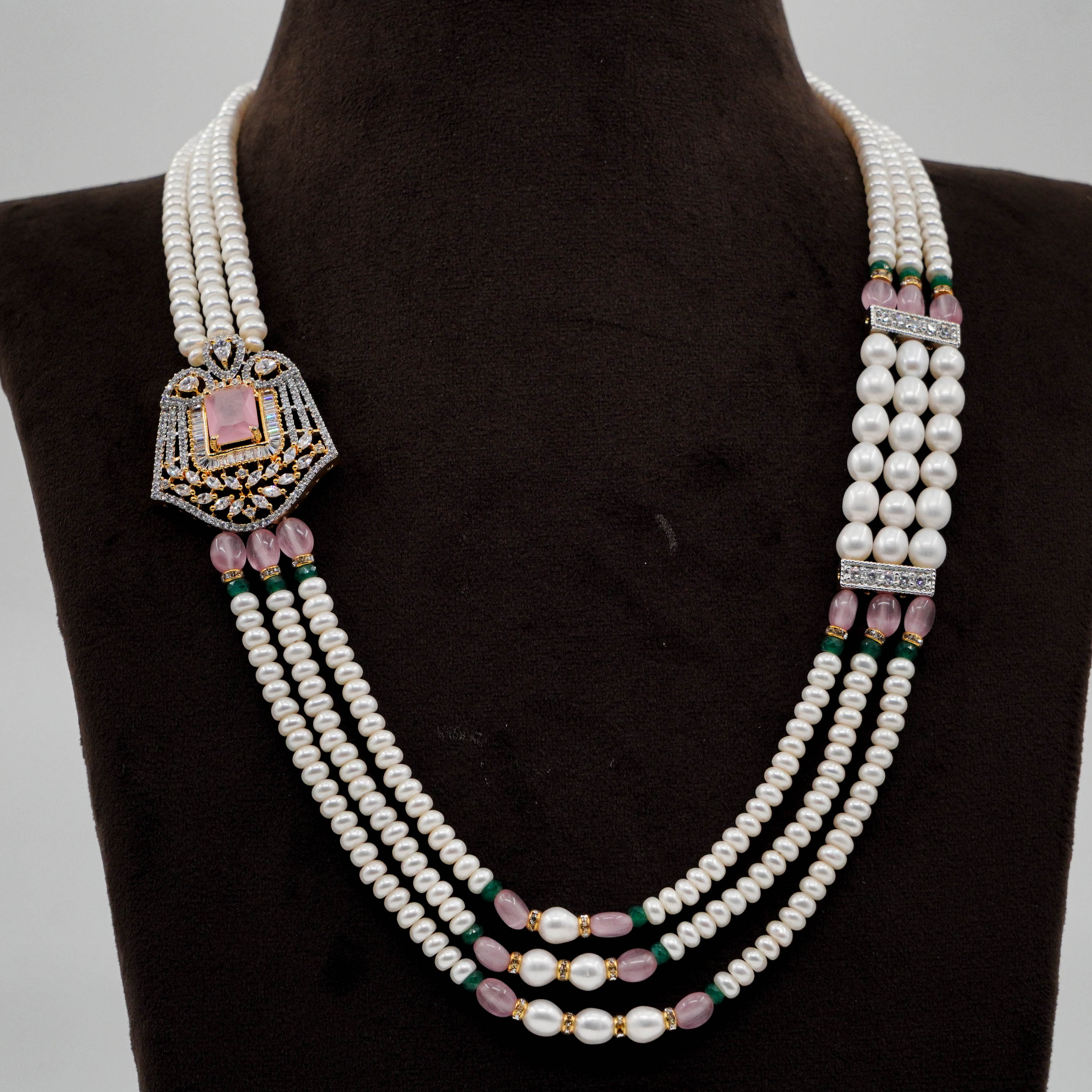 Pearl Necklace Set