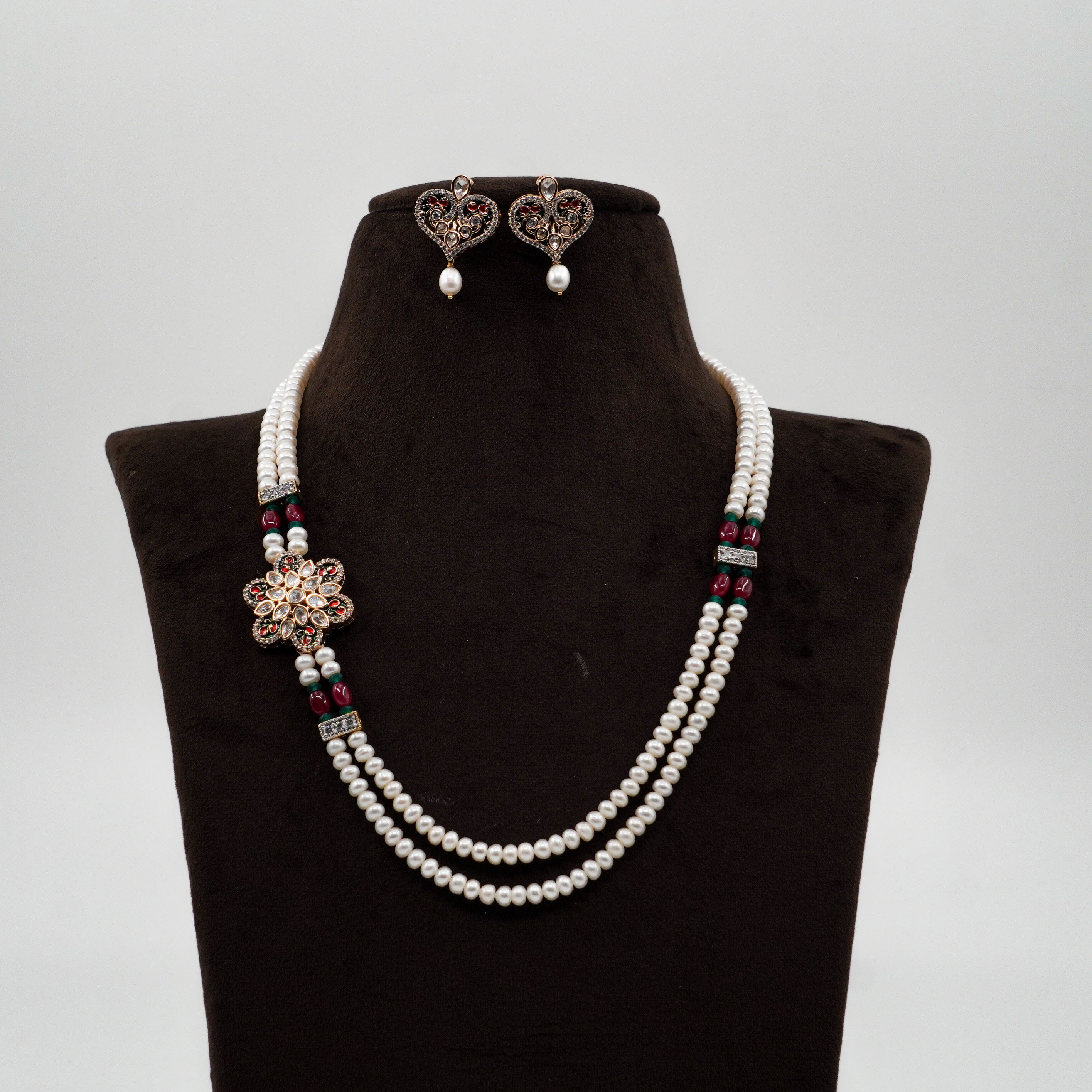 Pearl Necklace Set