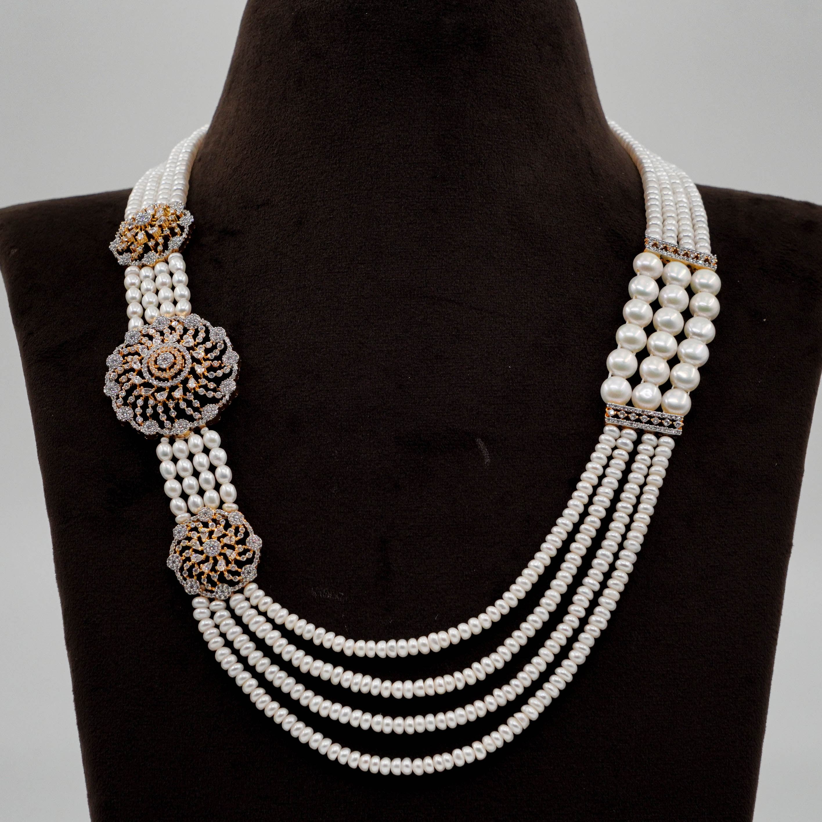 The Pearl Atelier by Kabra Pearls - Pearl Necklace Set