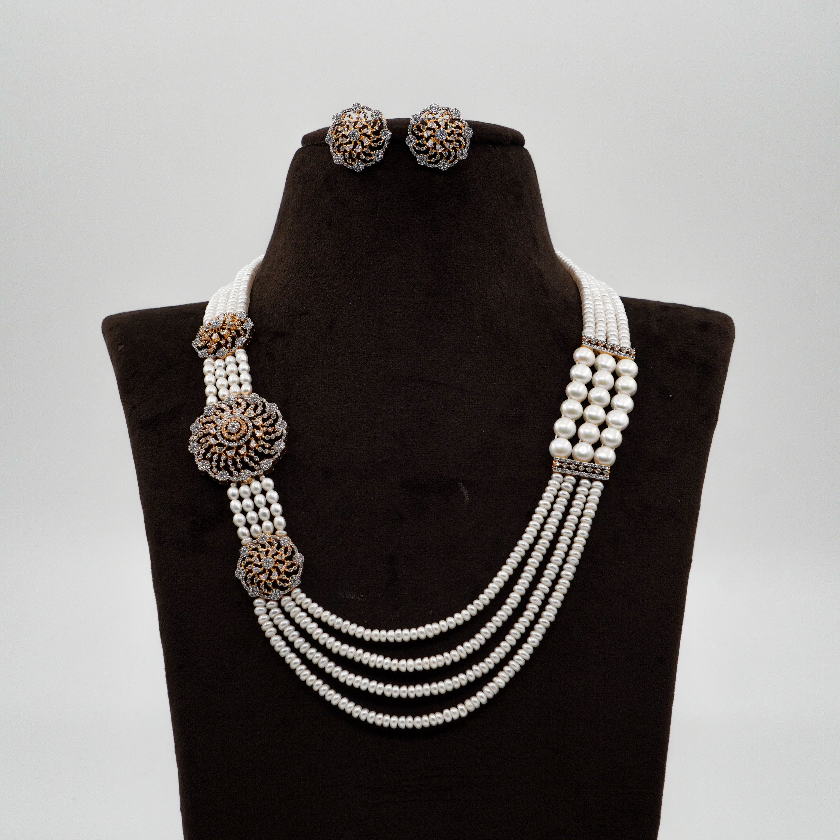 The Pearl Atelier by Kabra Pearls - Pearl Necklace Set