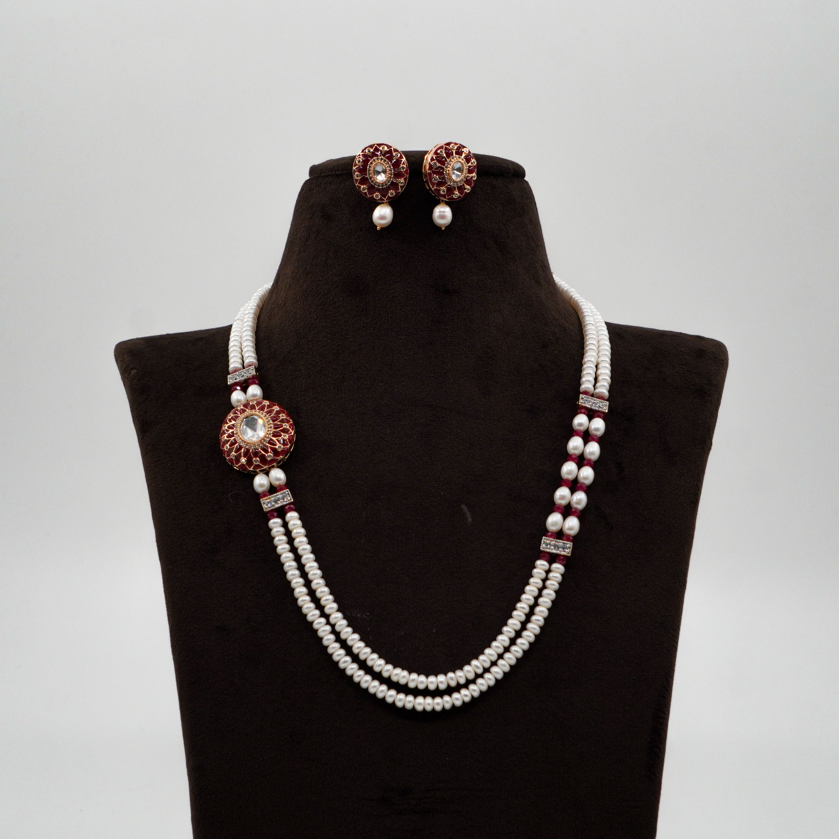 Pearl Necklace Set