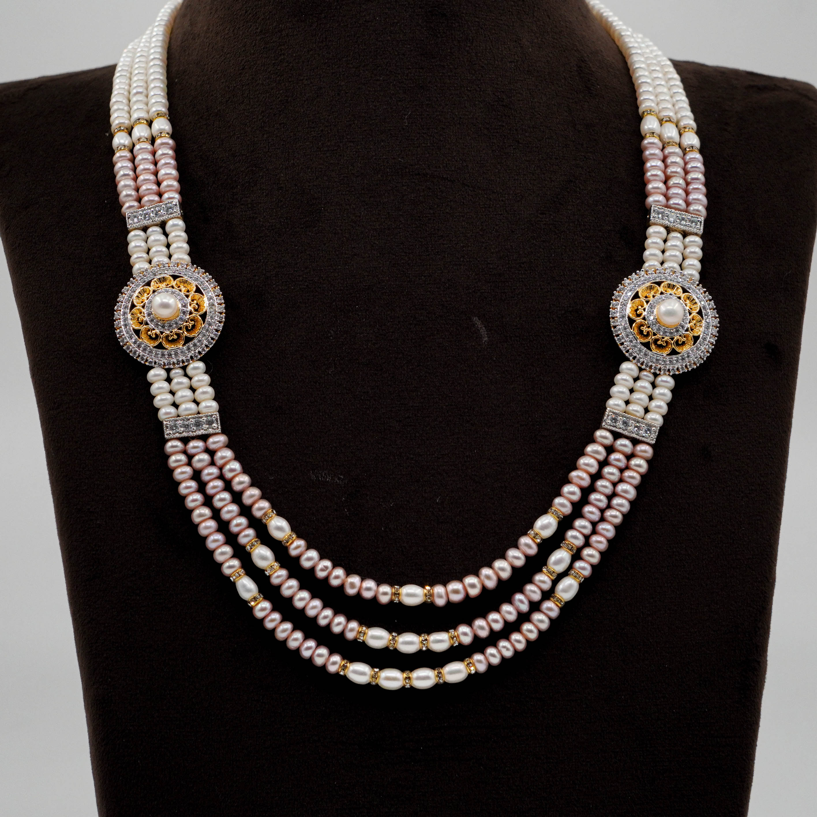 Pearl Necklace Set