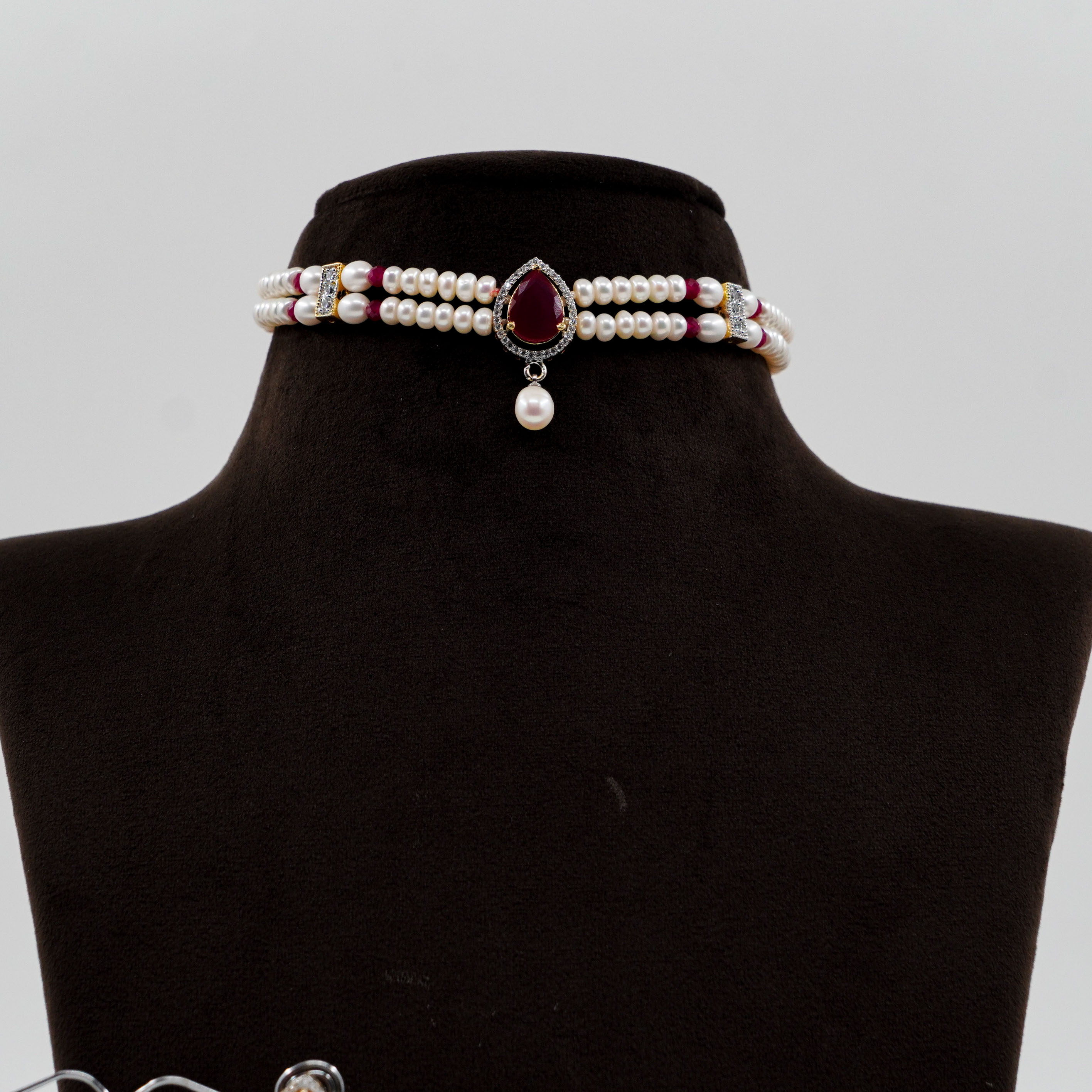 Pearl Choker Set