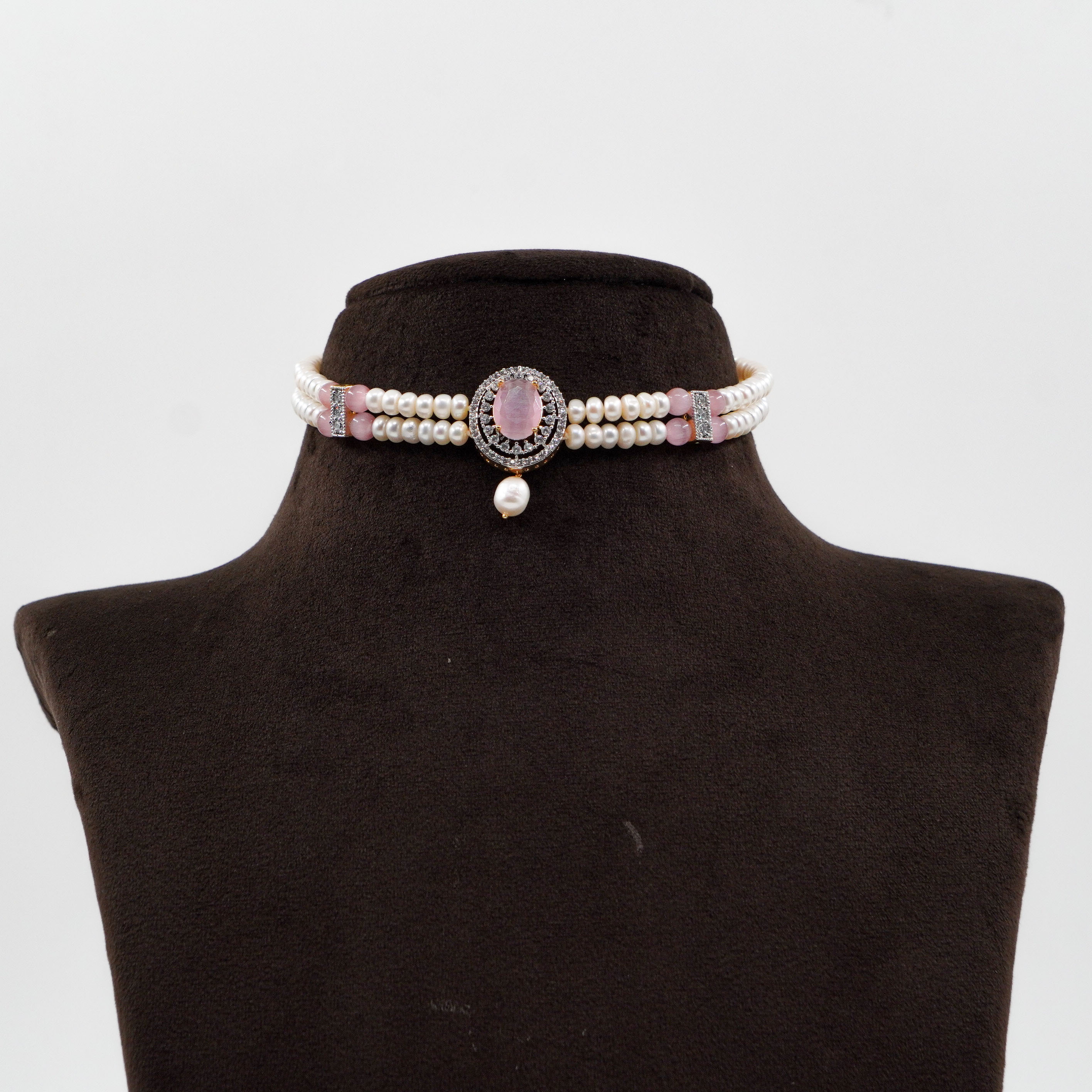 Pearl Choker Set