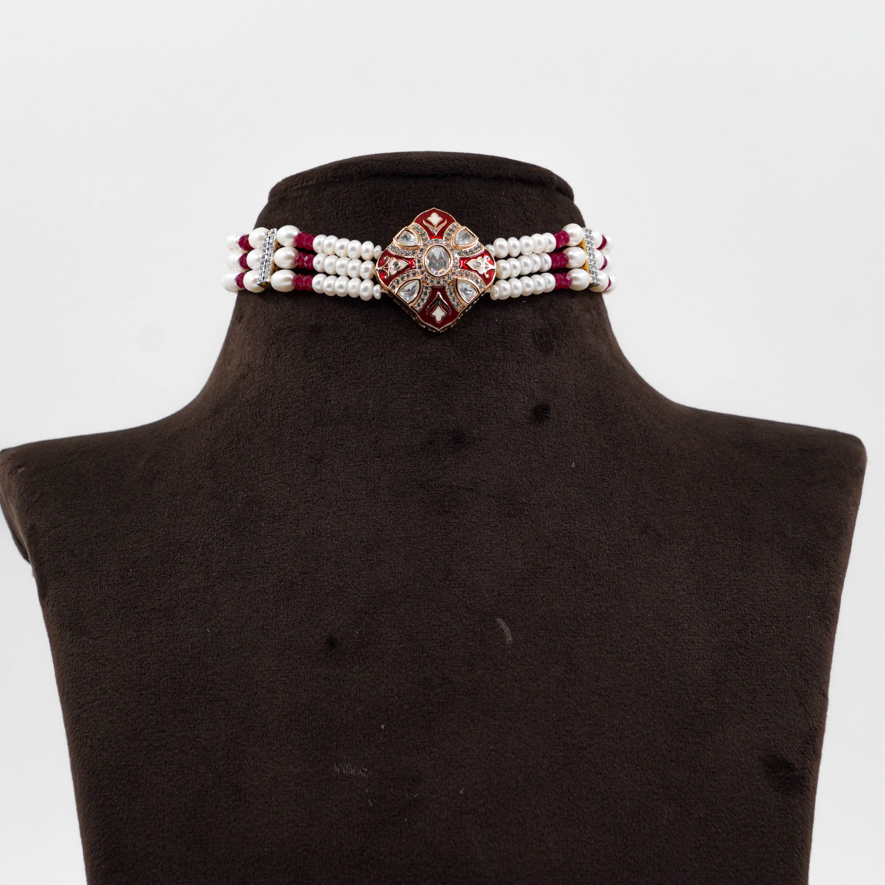 Pearl Choker Set