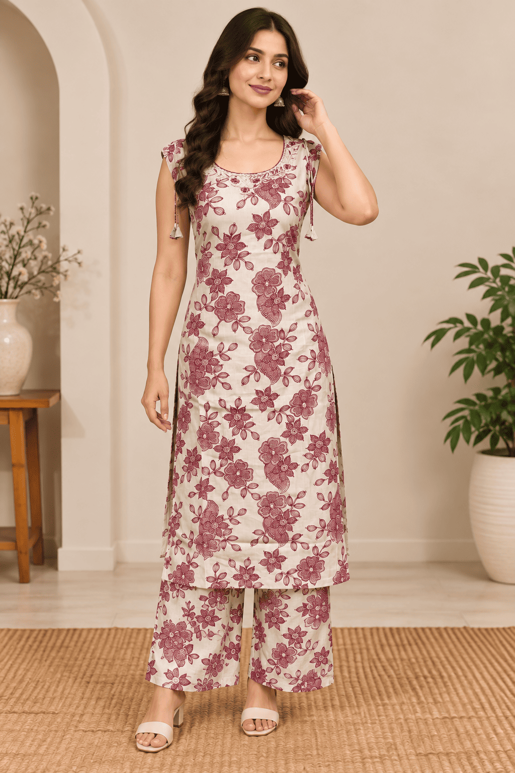 Kamal Exclusive - Floral Printed Co-ord Set