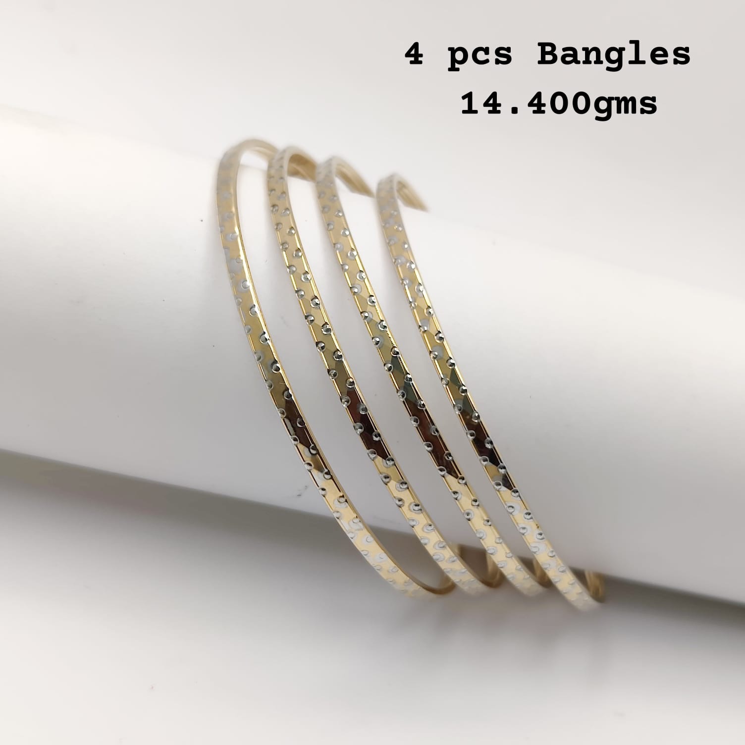 Lightweight Gold Bangles