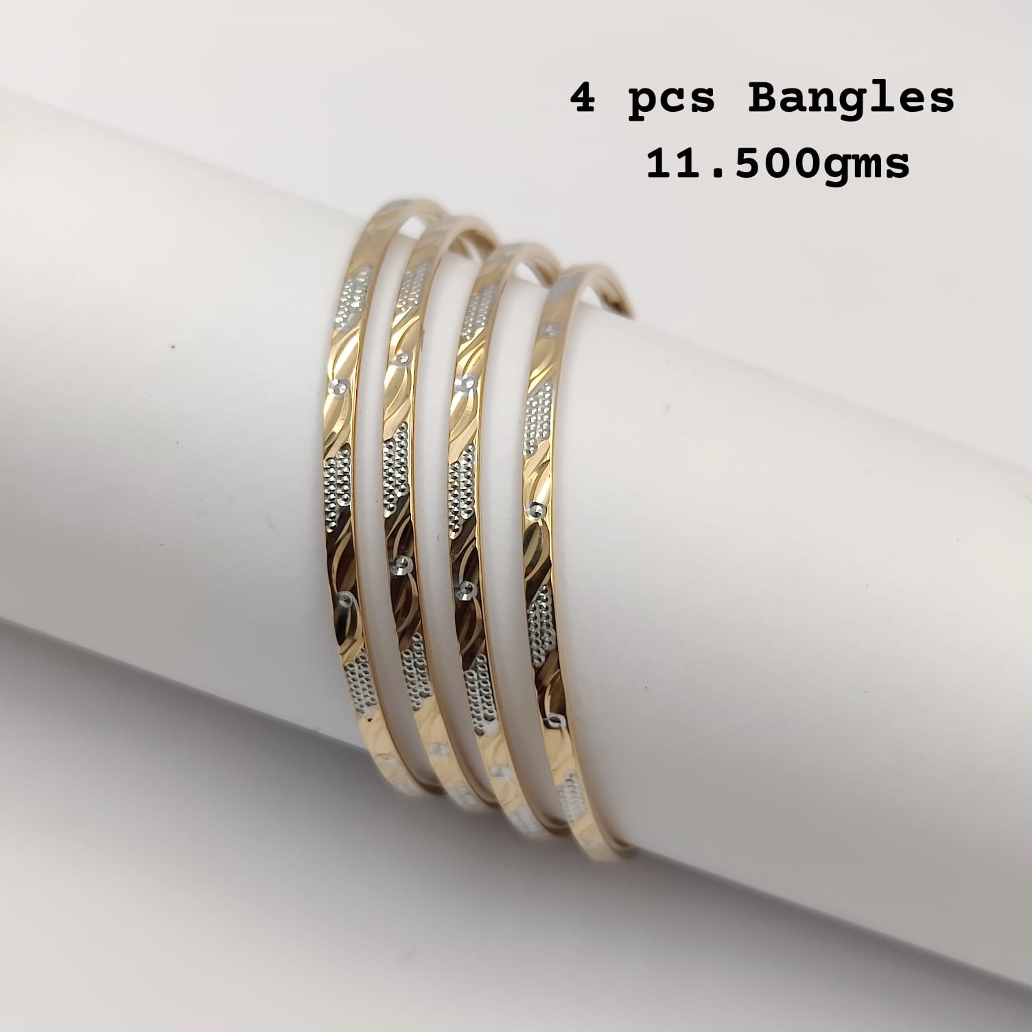 Kimtee Jewellers - 18K Lightweight Gold Bangles