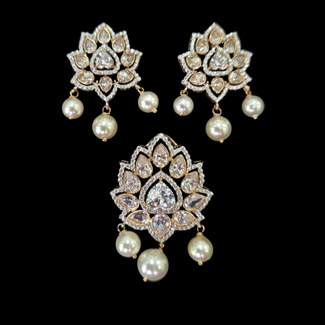 Kimtee Jewellers - Ivory Touch Pendant Set