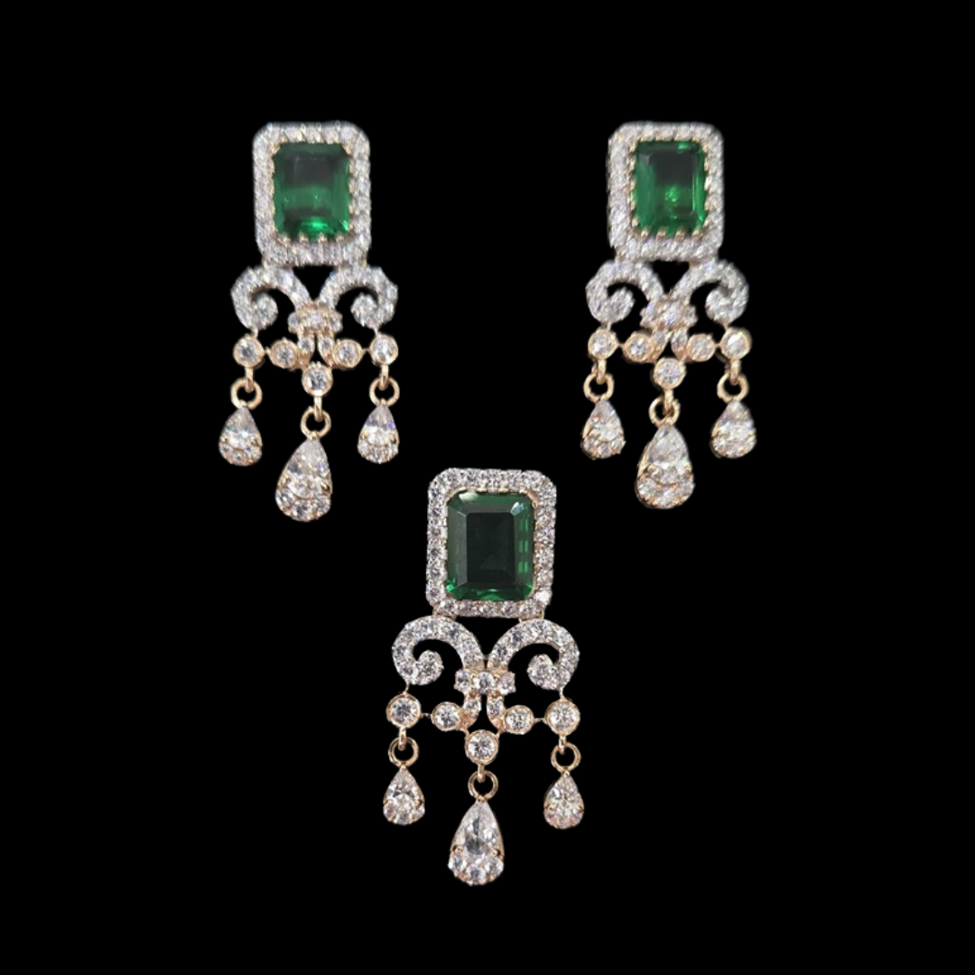 Kimtee Jewellers - Jade Kiss Pendant Set