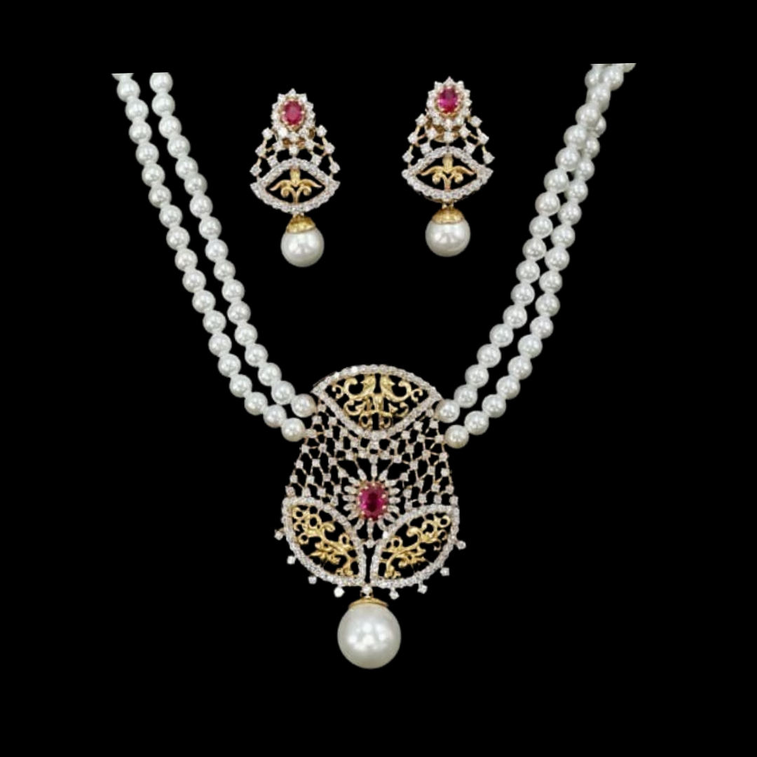 Kimtee Jewellers - Ocean Pearl Pendant Set
