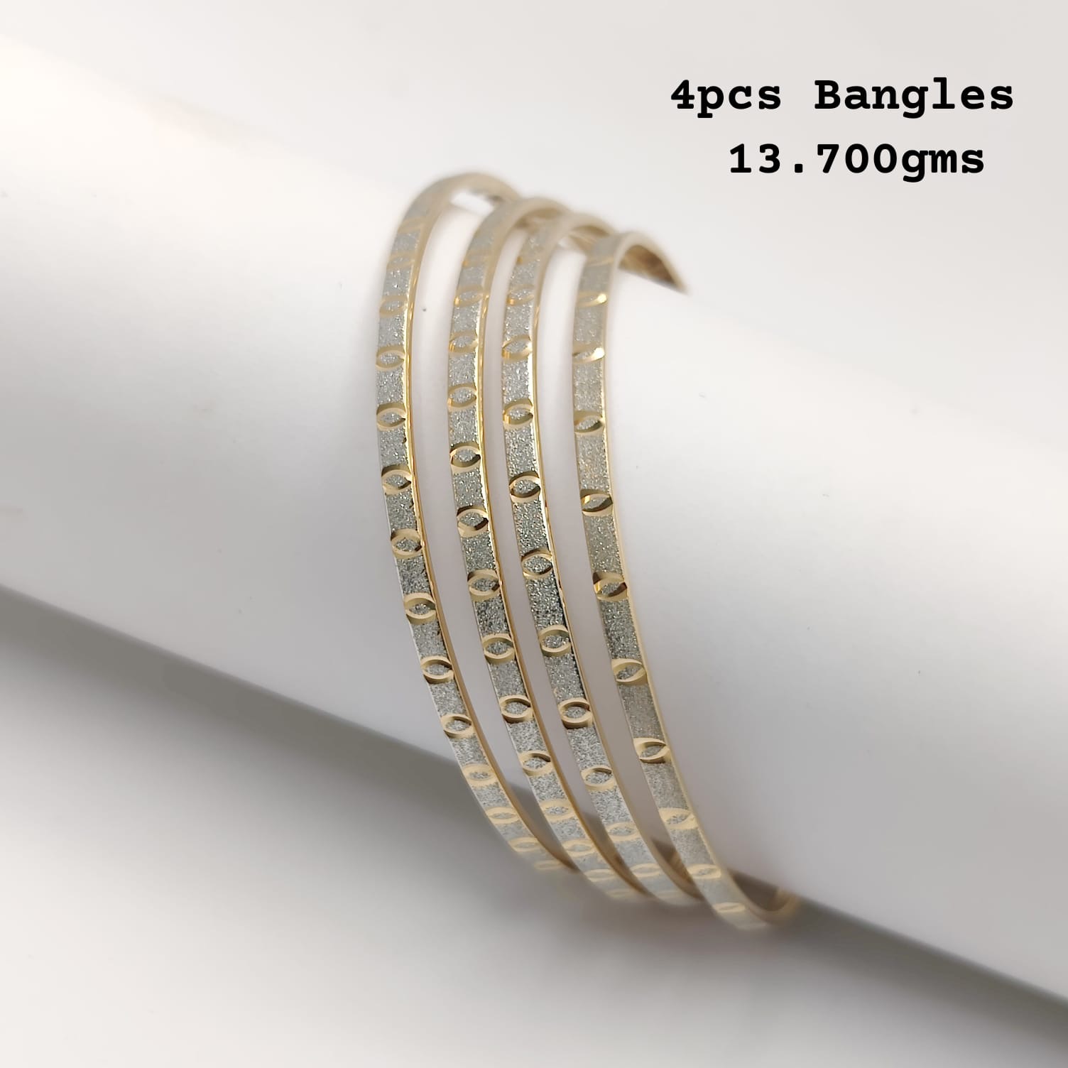 Kimtee Jewellers - 18K Lightweight Gold Bangles