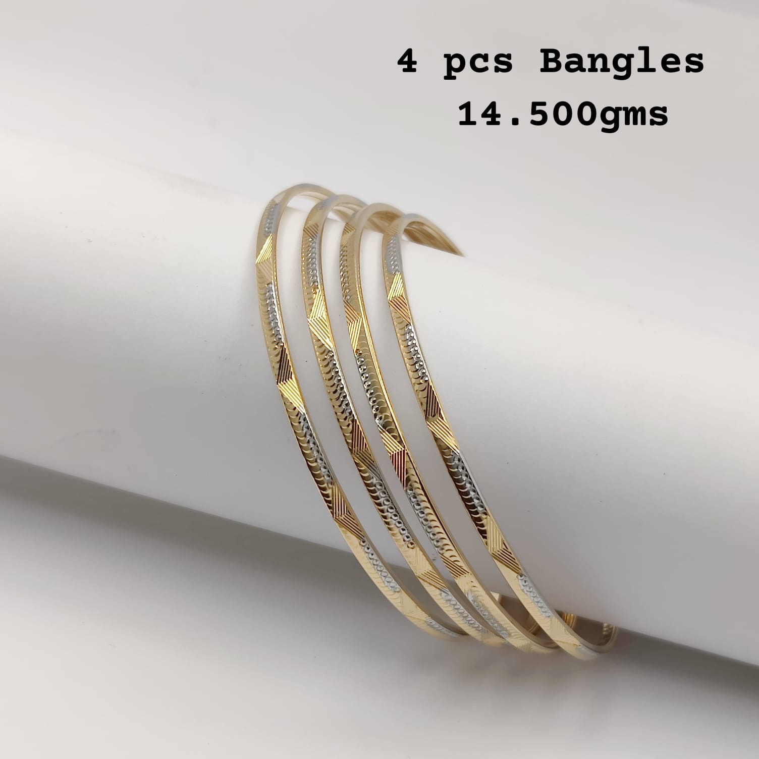 Kimtee Jewellers - 18K Lightweight Gold Bangles