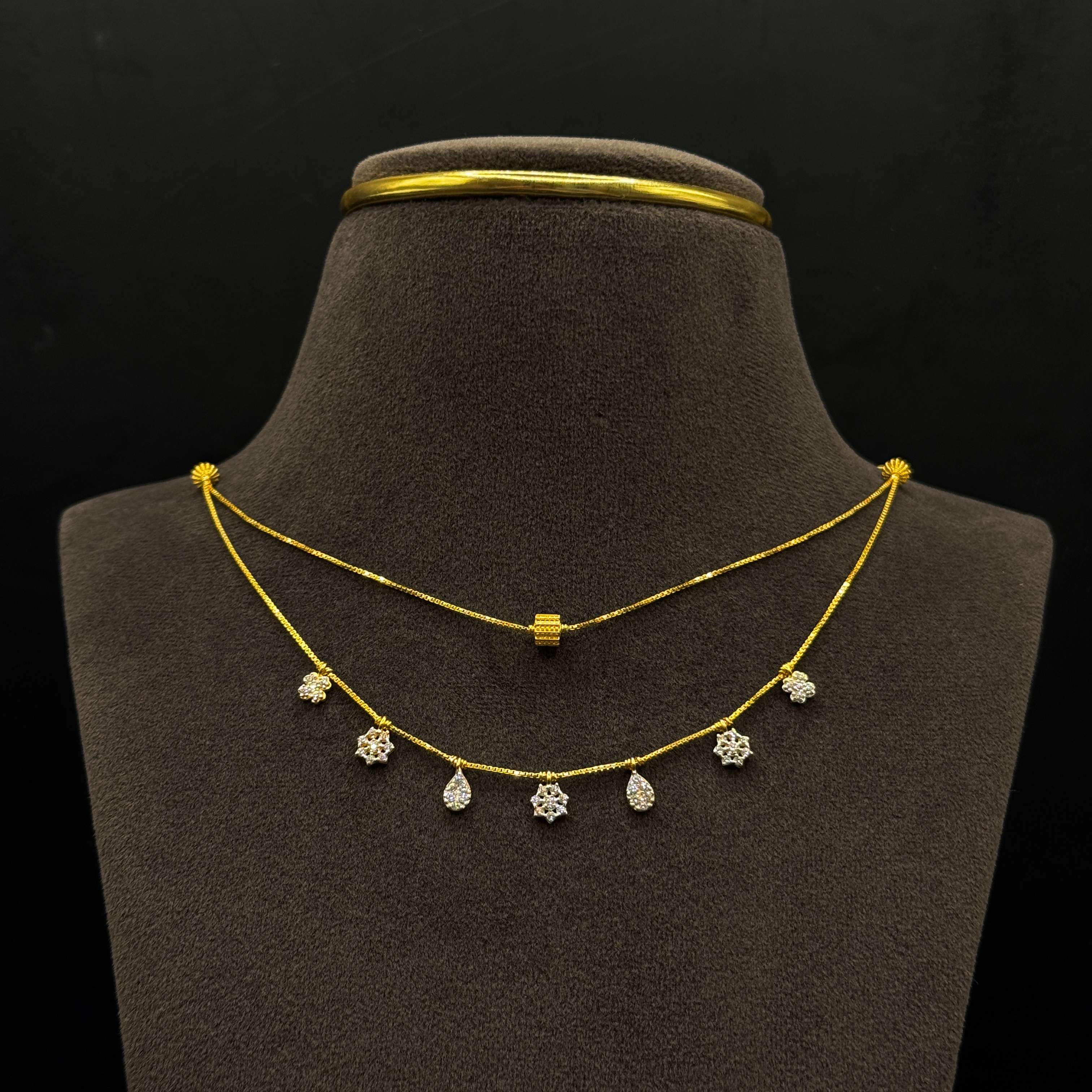 Kimtee Jewellers - 2 Line Charms Ladies Chain
