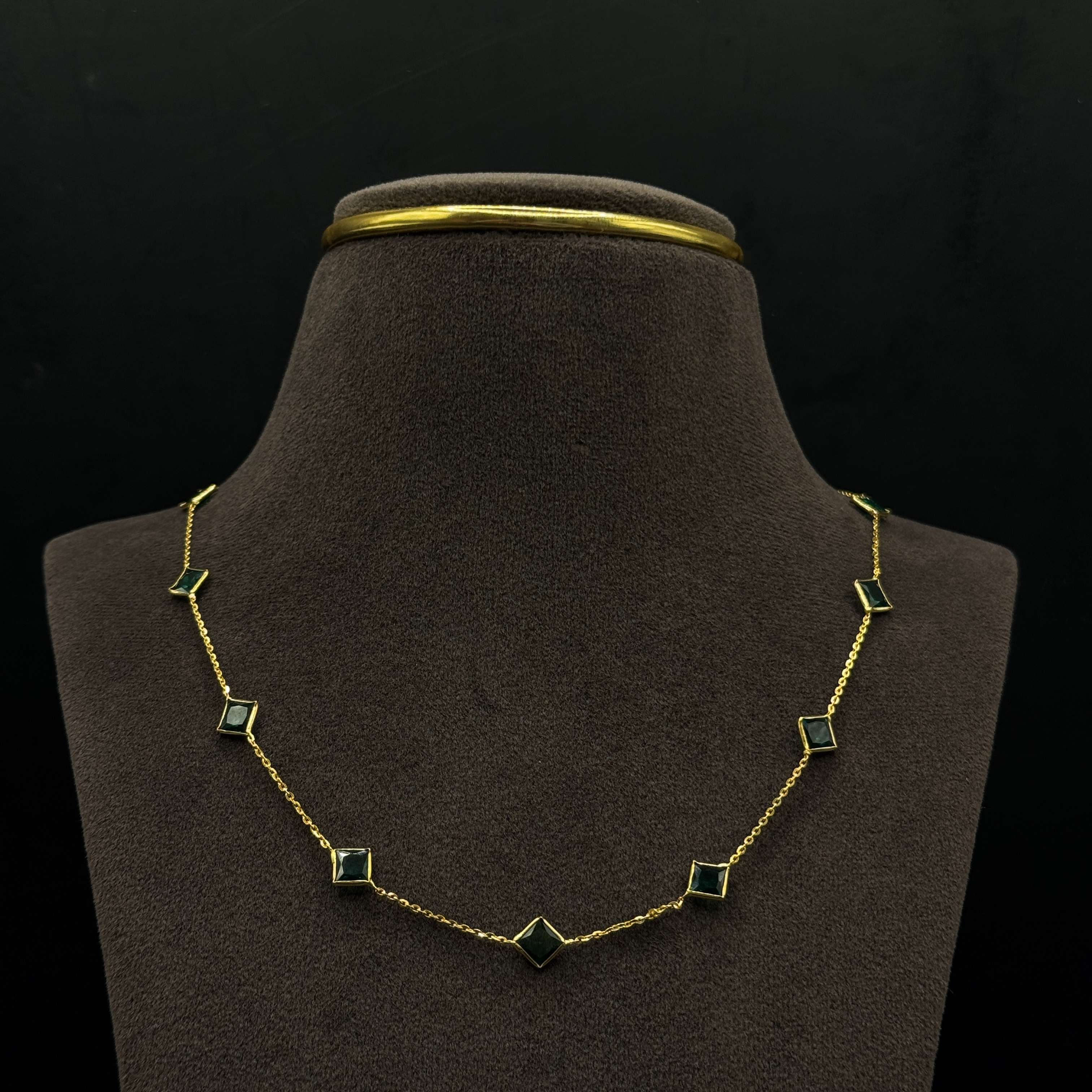 Kimtee Jewellers - Emerald 916 Gold Ladies Chain Lightweight