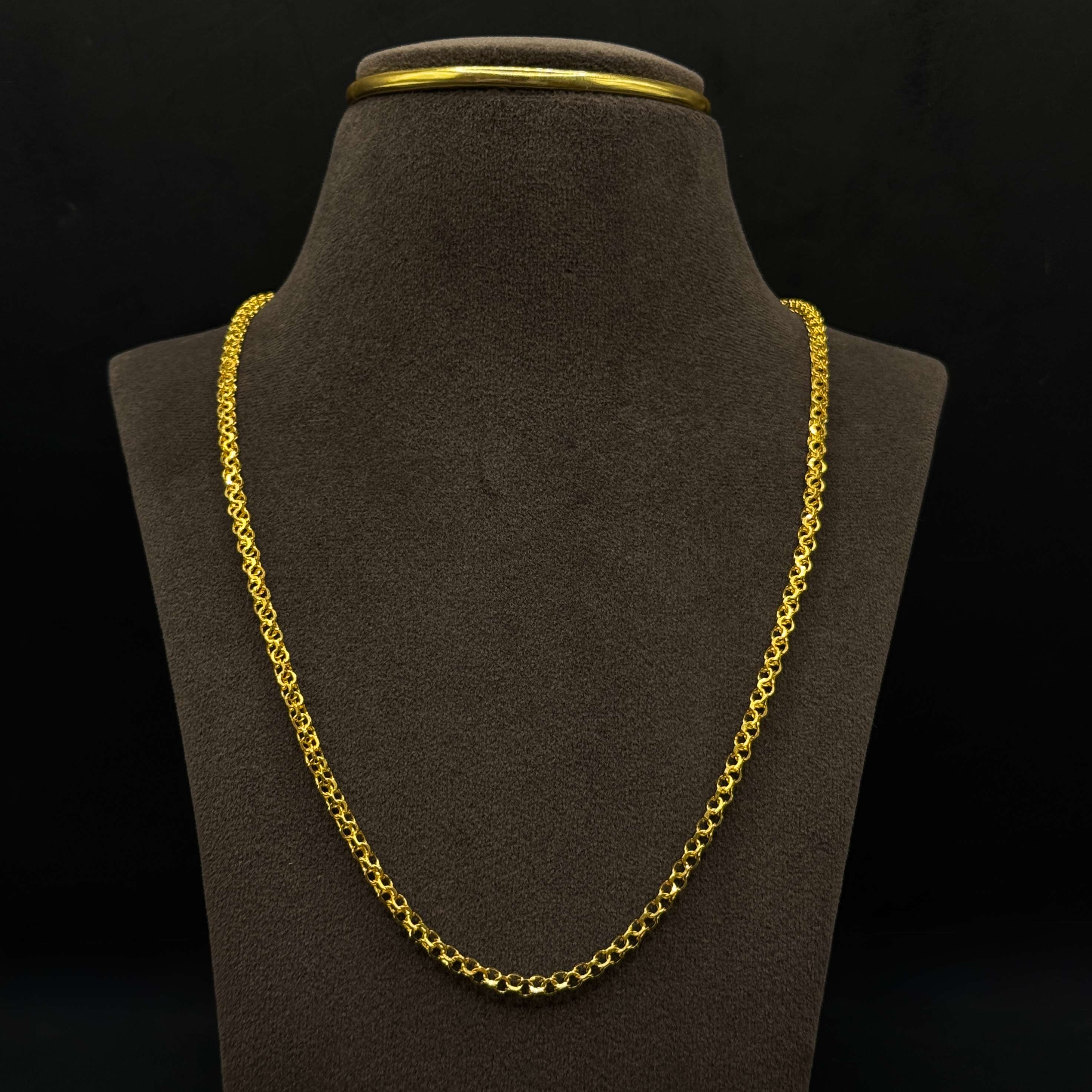 Kimtee Jewellers - Hollow 916 Gold Men Chain