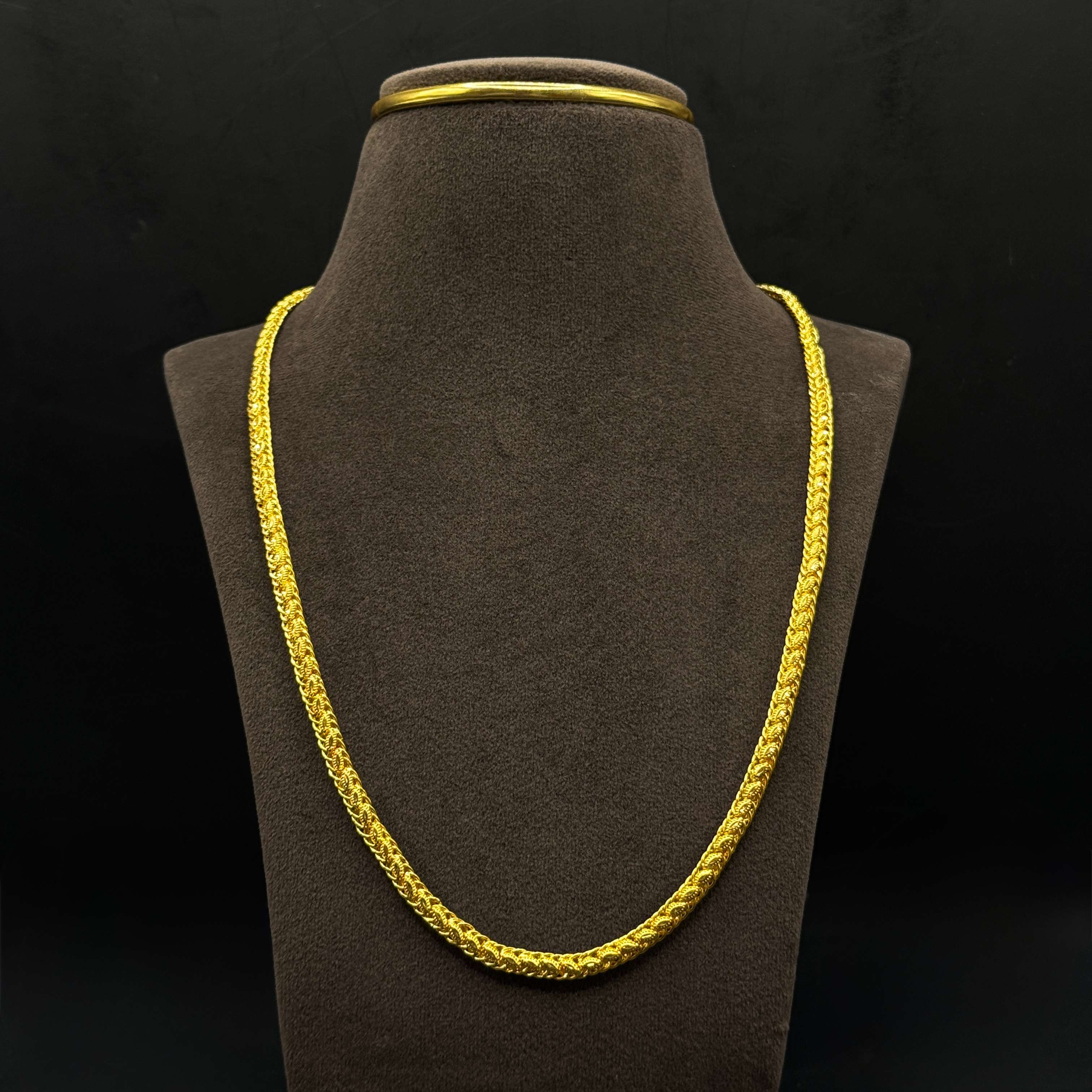Kimtee Jewellers - 2 Design 1 Piece Unique 916 Gold Men Chain