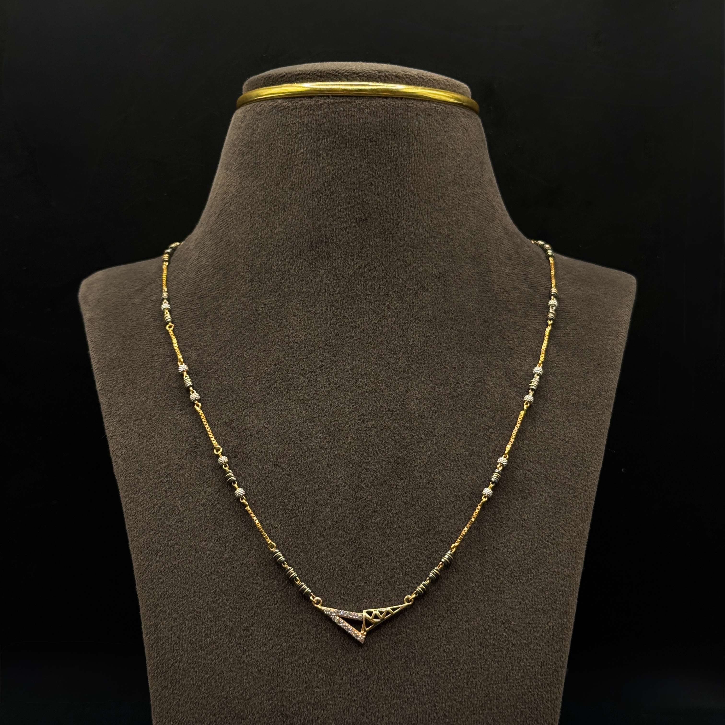 Kimtee Jewellers - Lightweight 18K Rose Gold Mangalsutra
