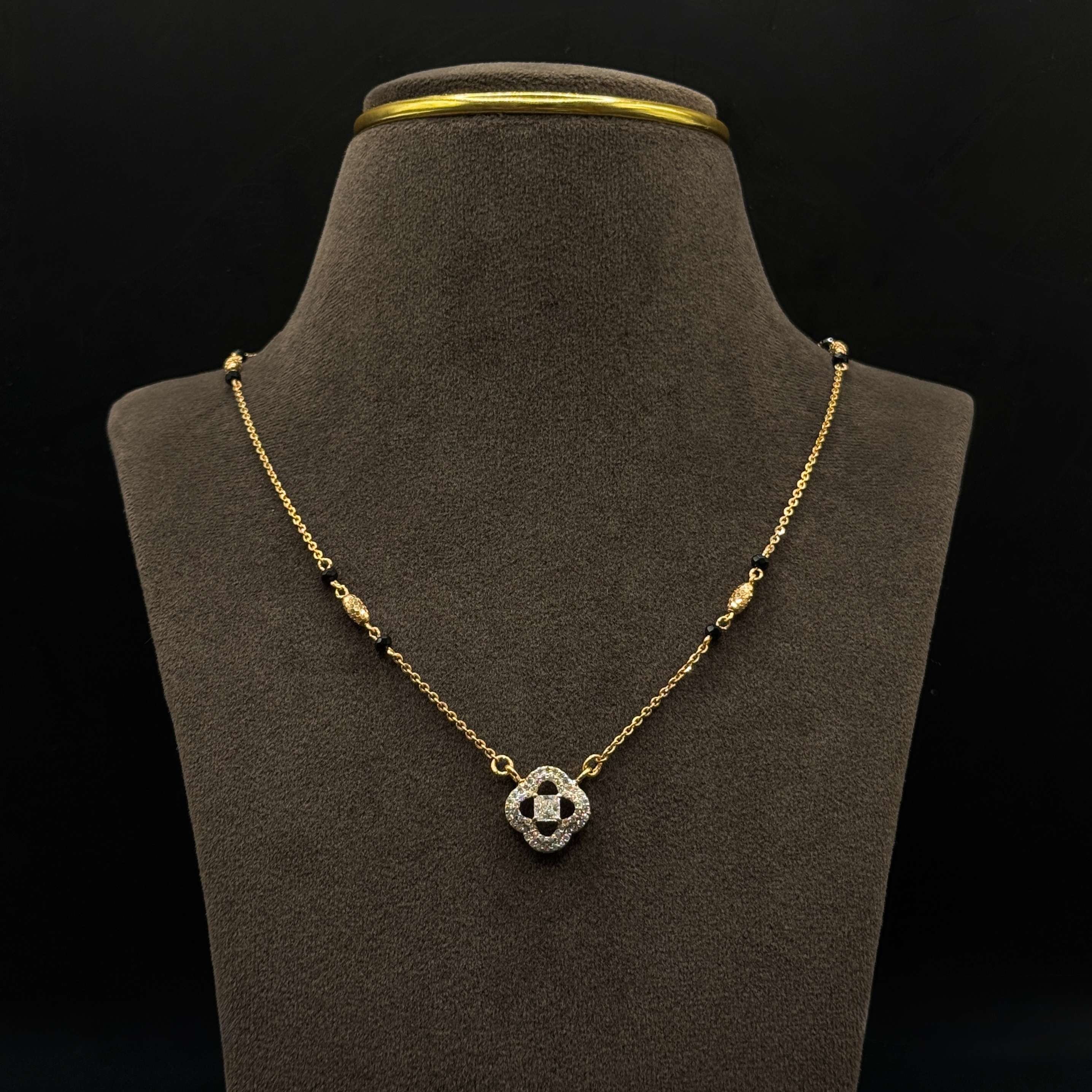 Kimtee Jewellers - 18K Rose Gold Princess Mangalsutra