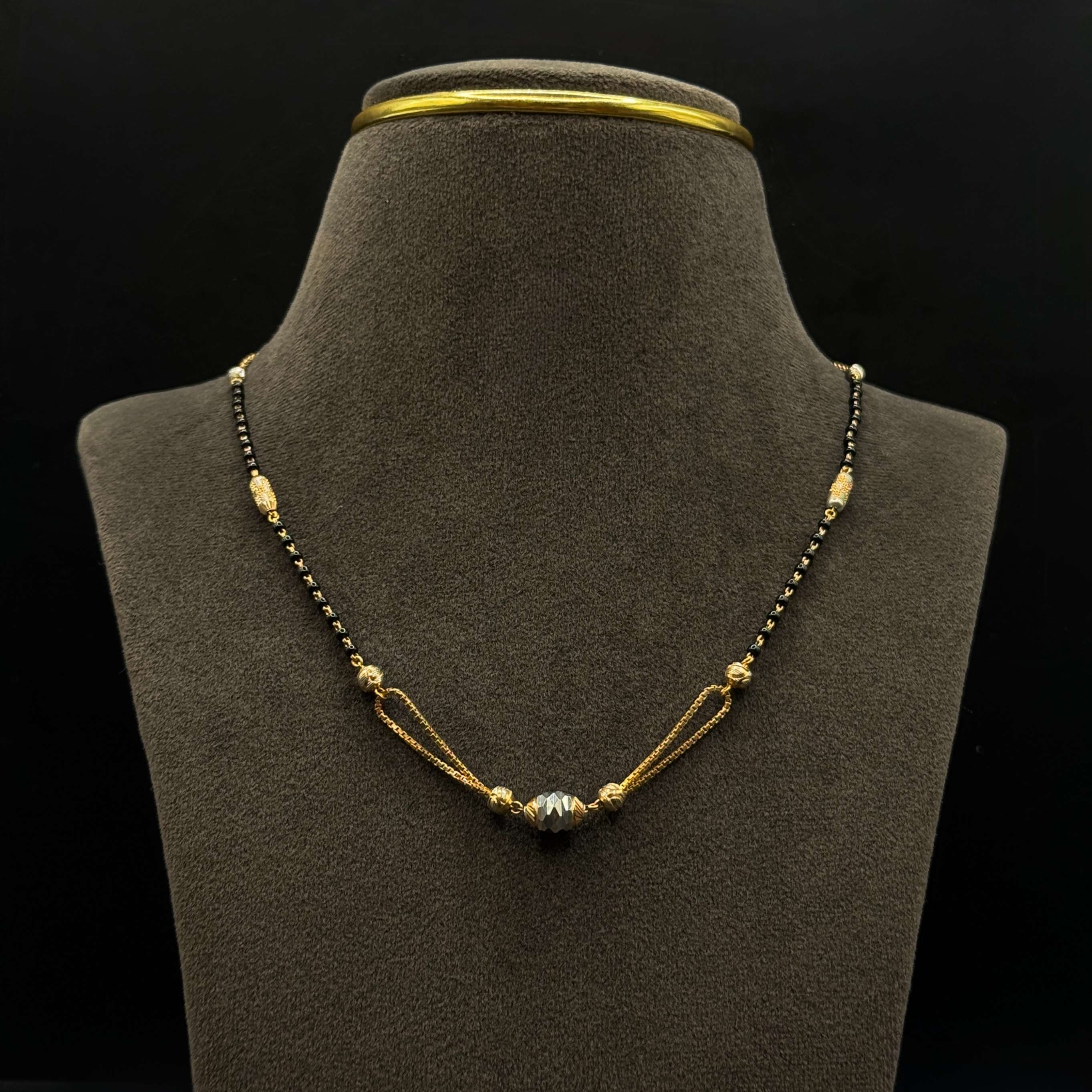 Kimtee Jewellers - Lightweight 18K Rose Gold Mangalsutra