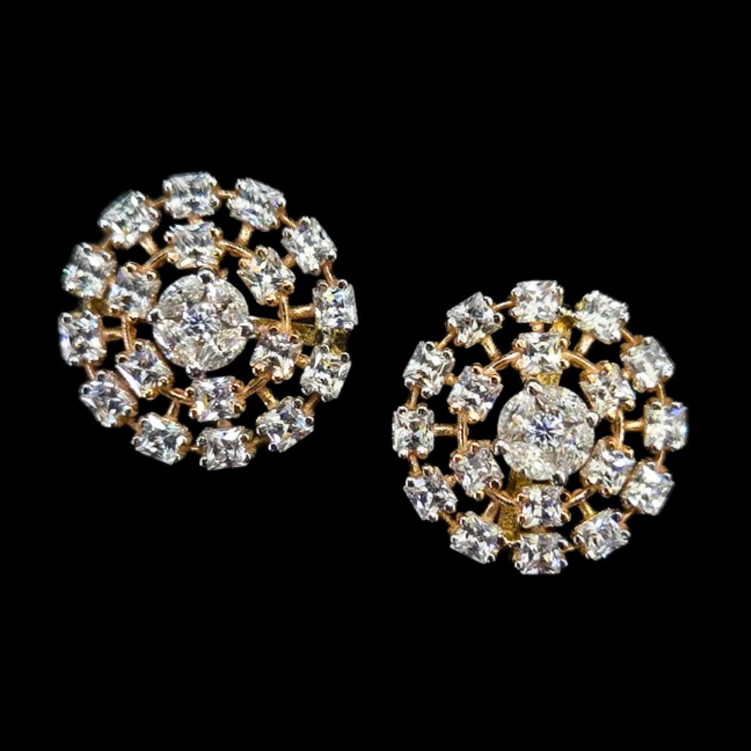 Kimtee Jewellers - Golden Stare Studs