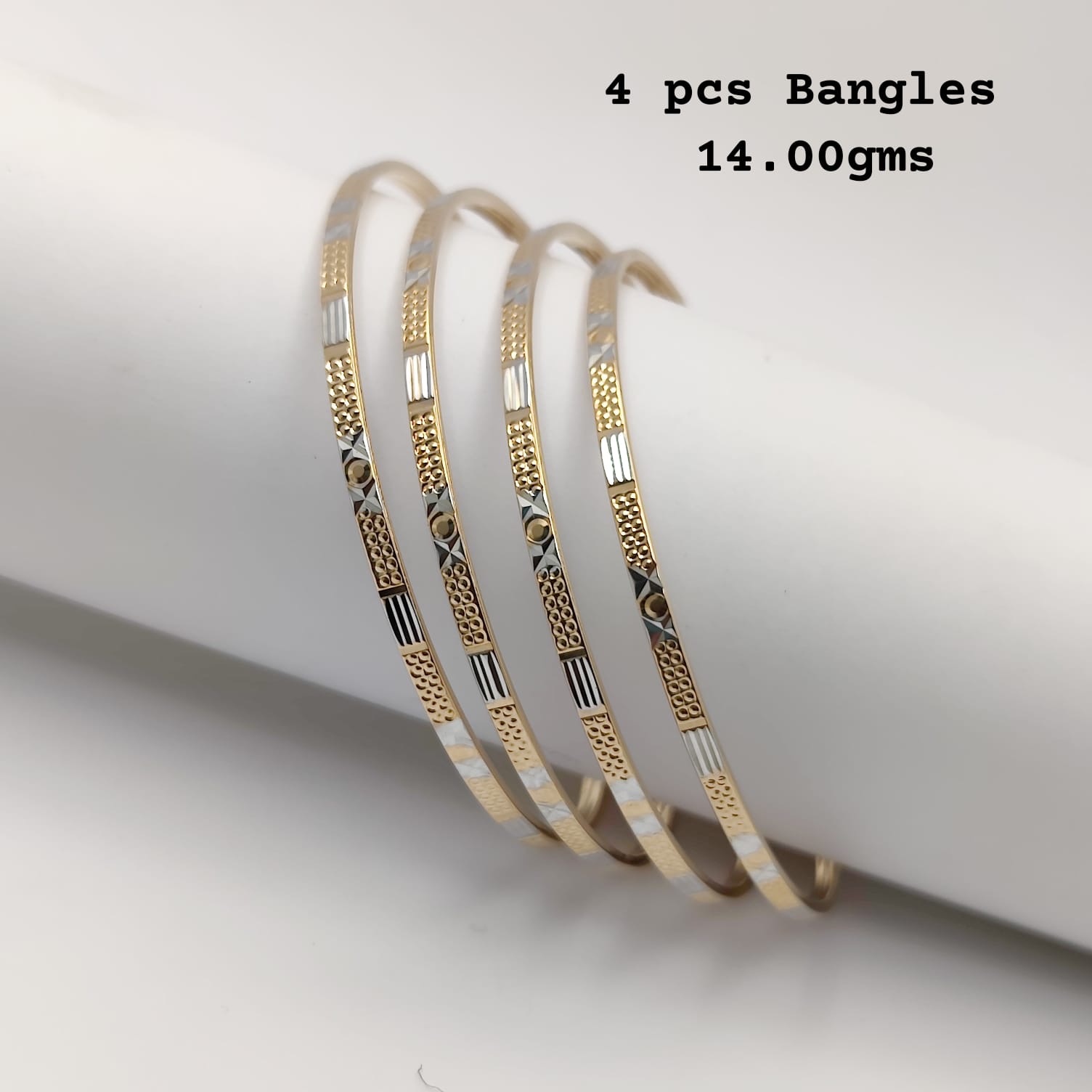 Kimtee Jewellers - 18K Lightweight Gold Bangles