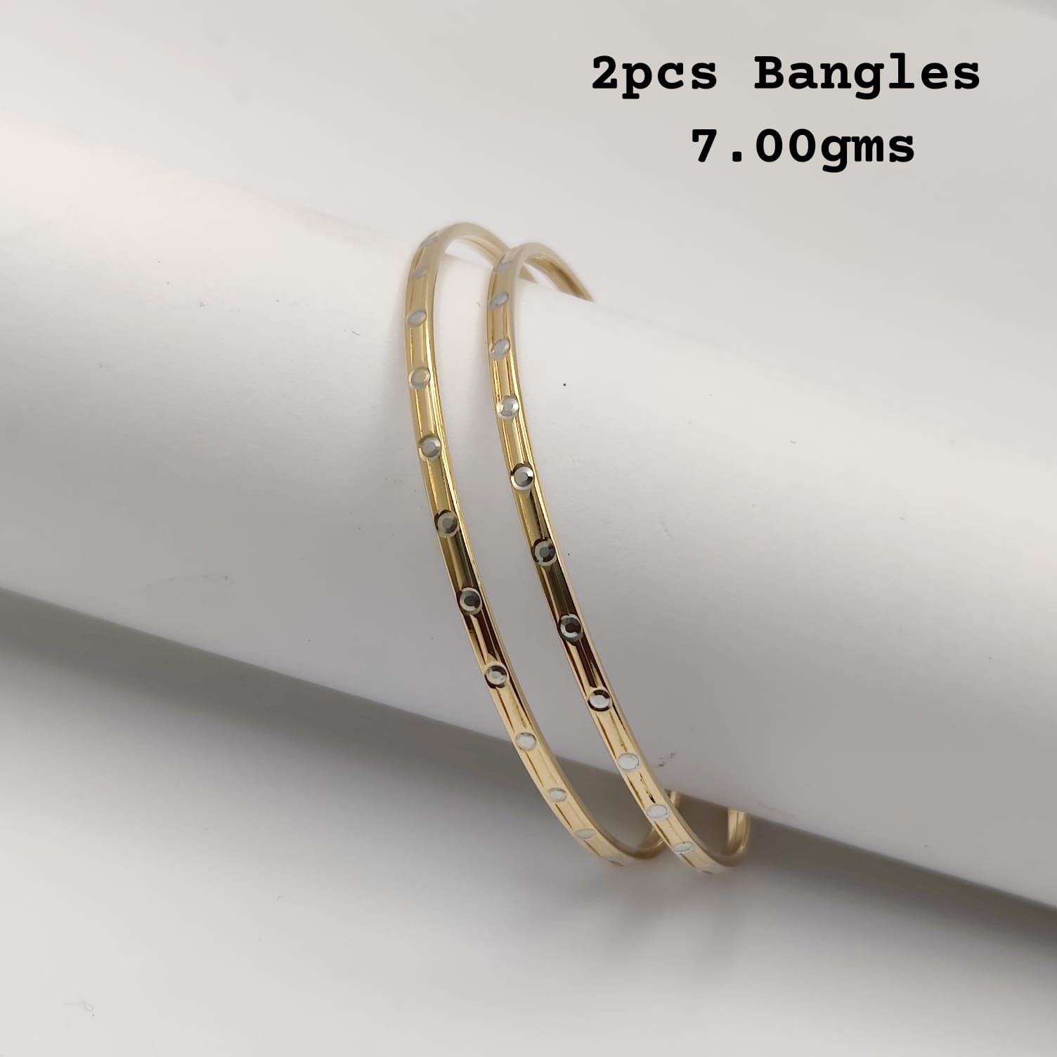 Kimtee Jewellers - 18K Lightweight Gold Bangles