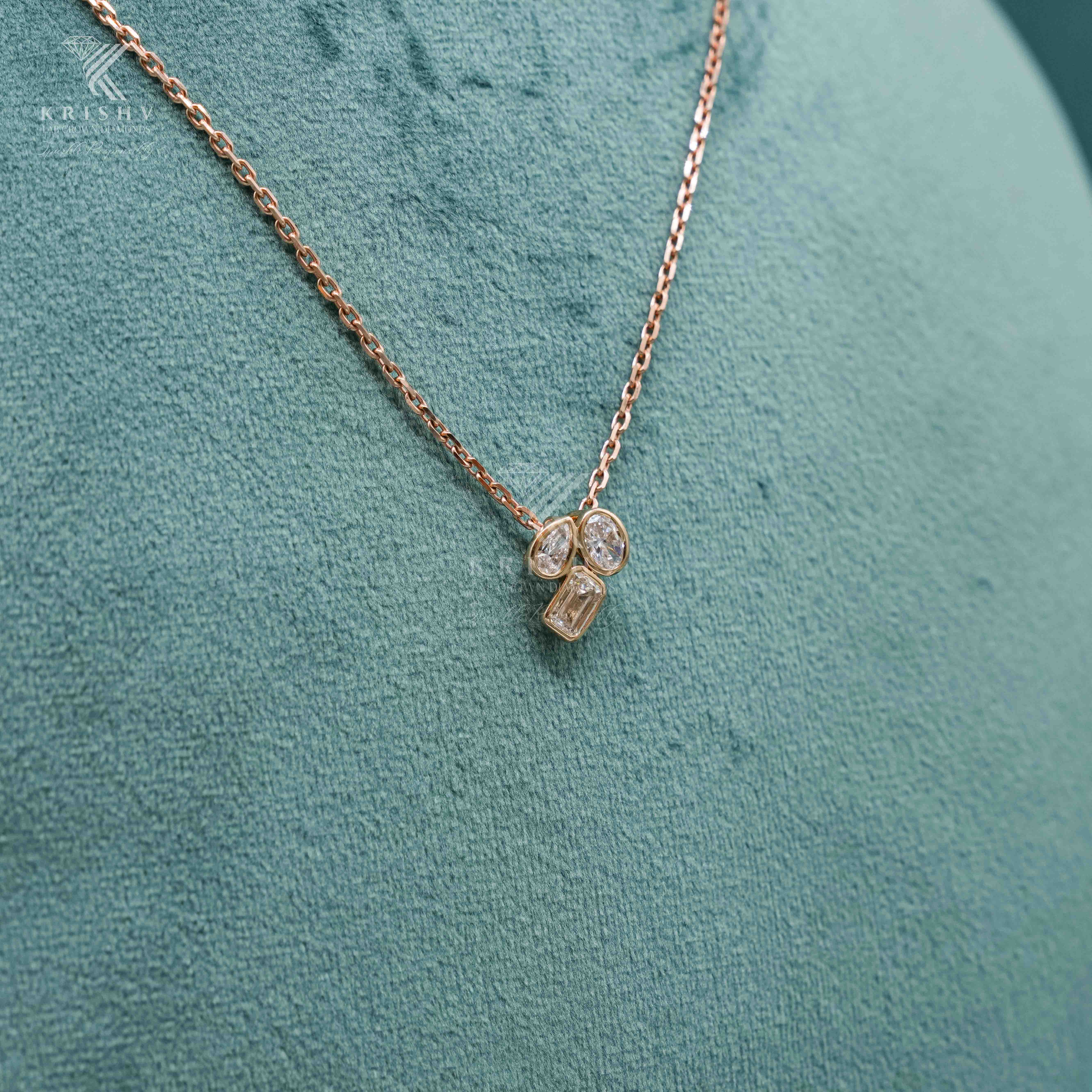 Krishv Lab Grown Diamonds - Diamond Pendent