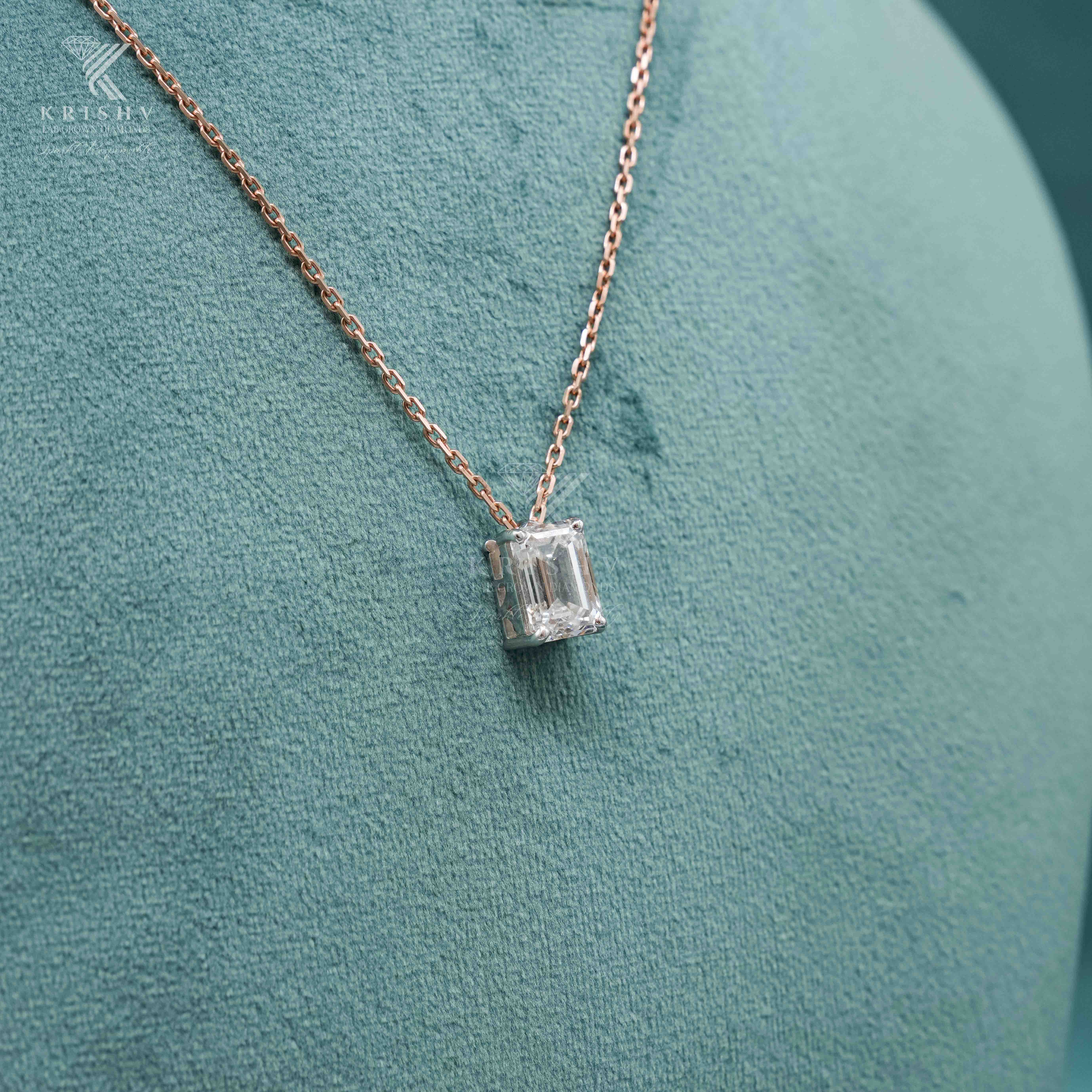 Krishv Lab Grown Diamonds - Diamond Pendent