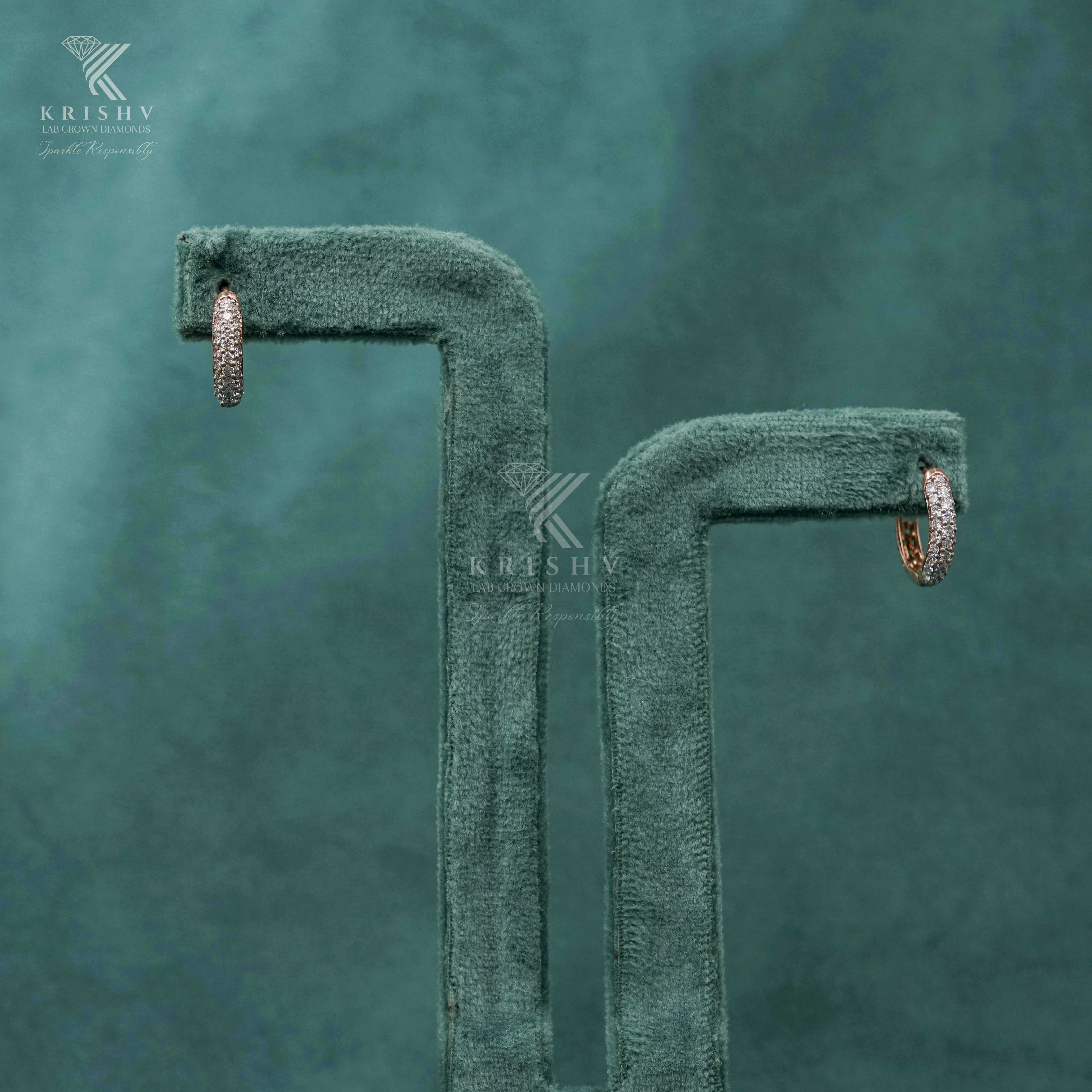 Krishv Lab Grown Diamonds - Diamond Earring