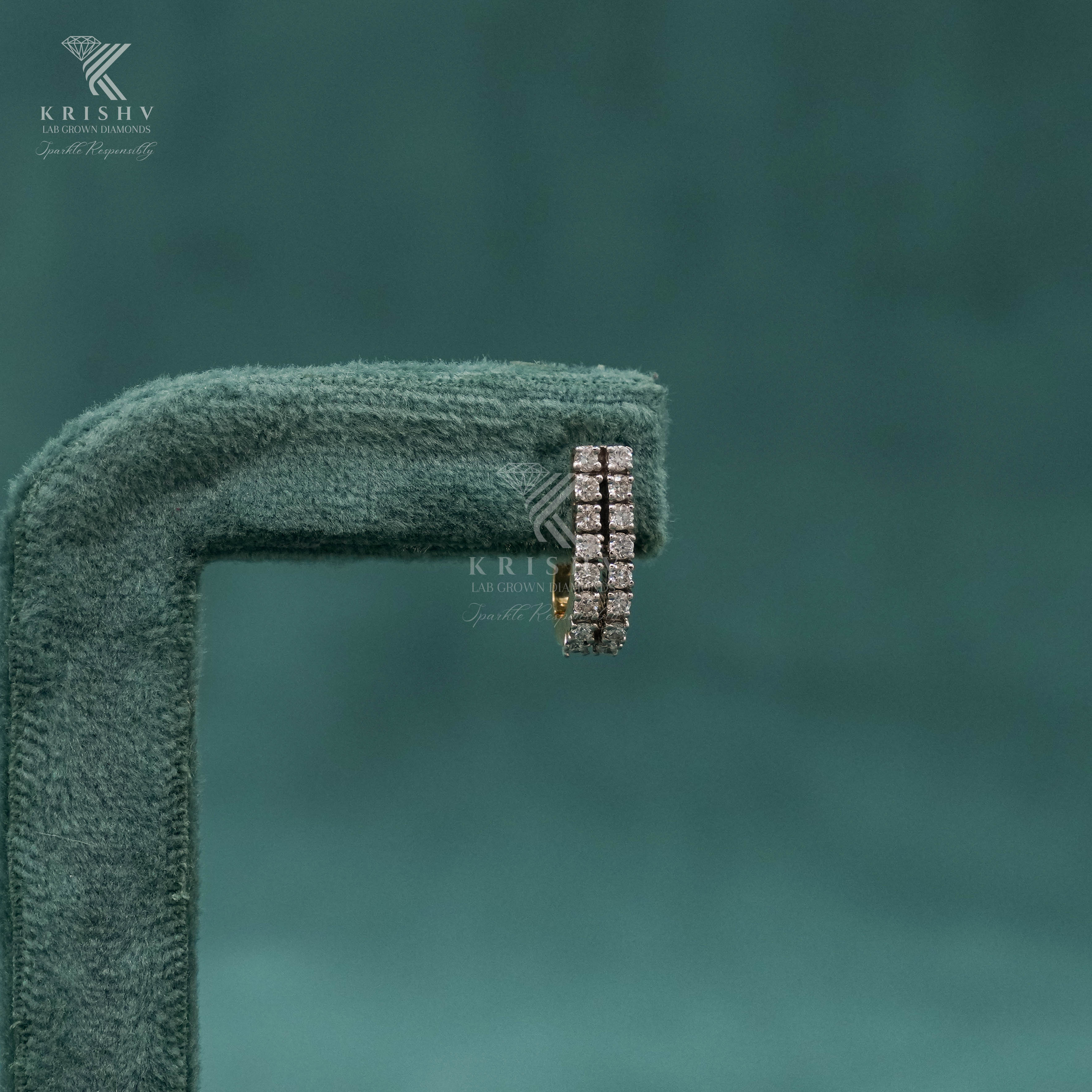 Krishv Lab Grown Diamonds - Diamond Earring