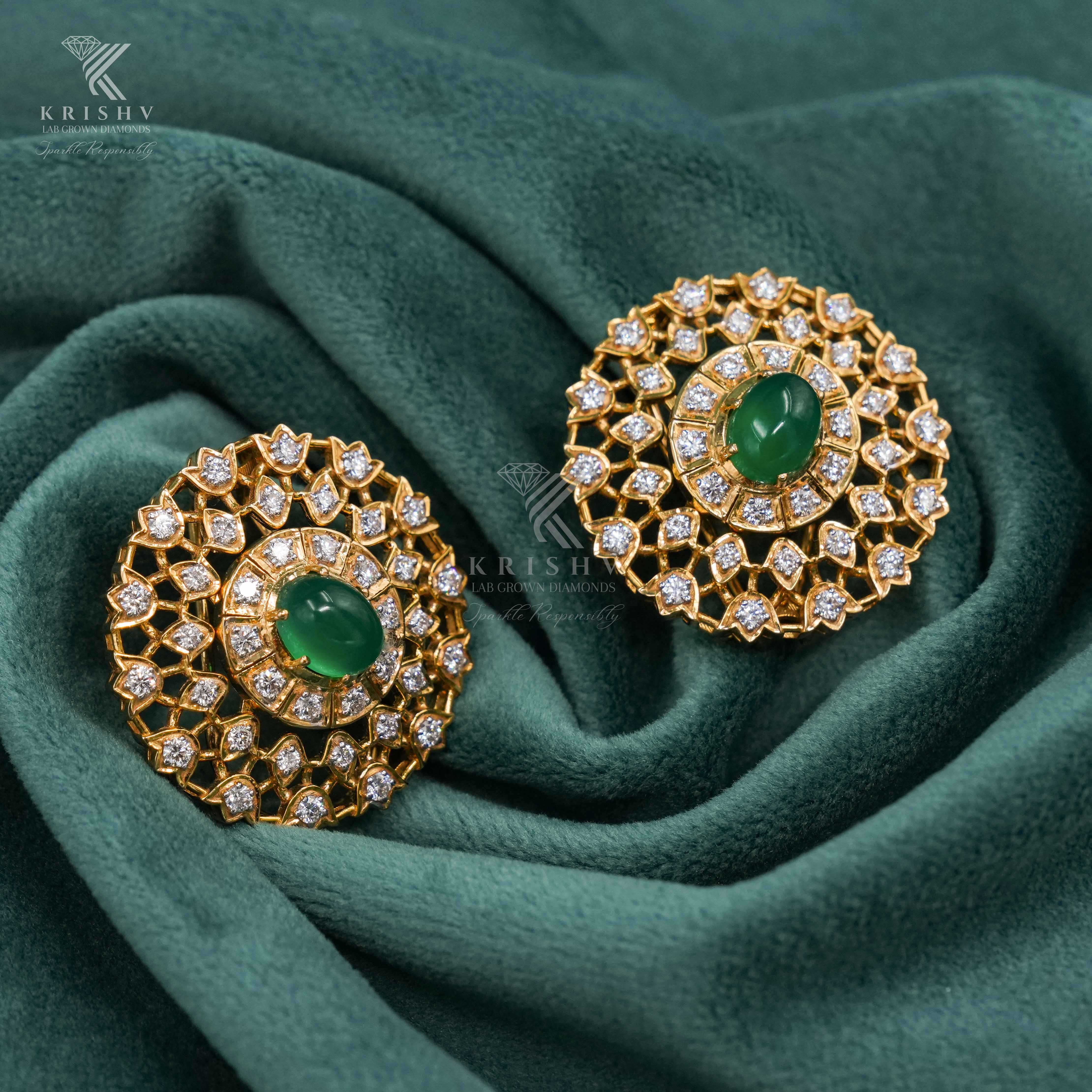Krishv Lab Grown Diamonds - Diamond Earring