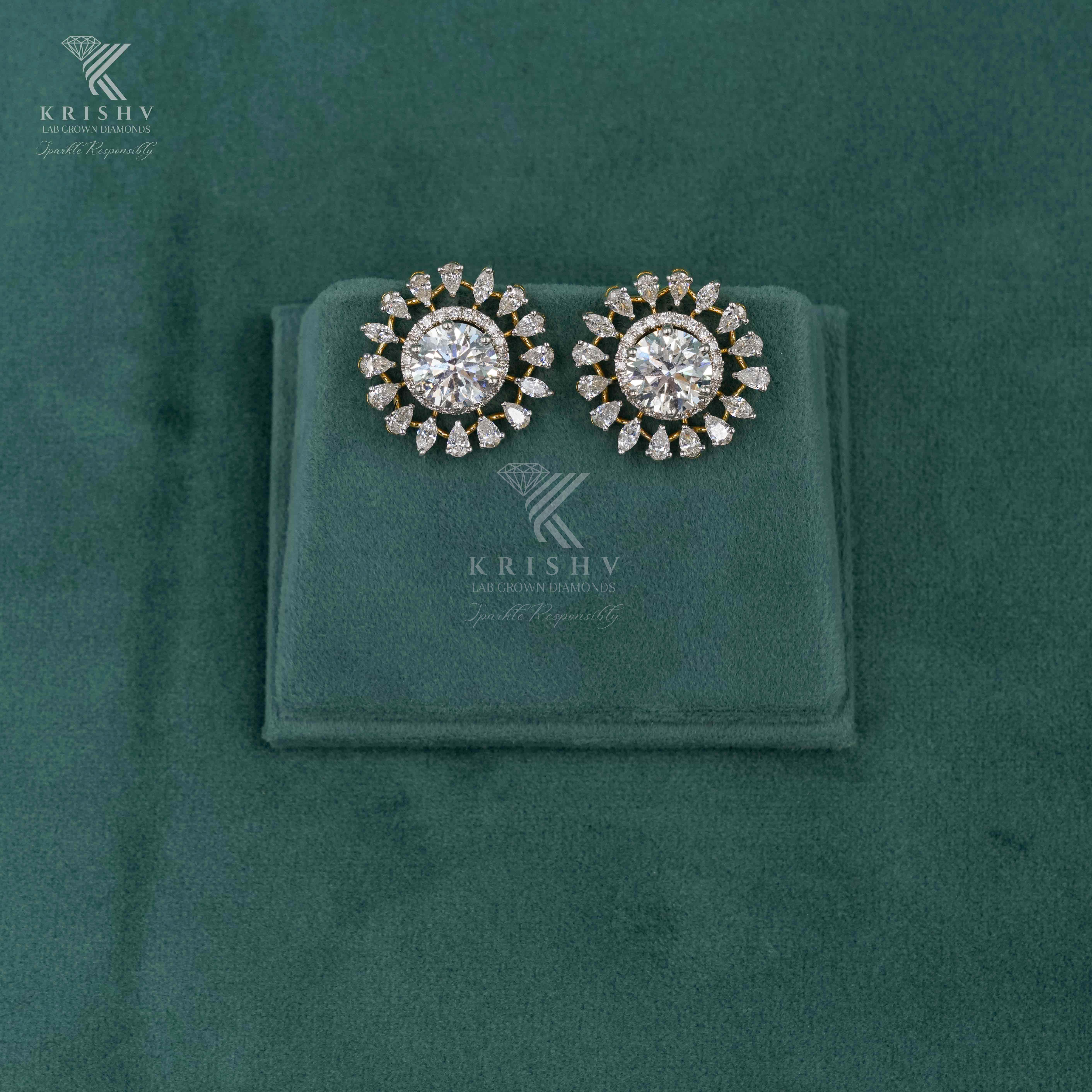 Krishv Lab Grown Diamonds - Diamond Earring Extension